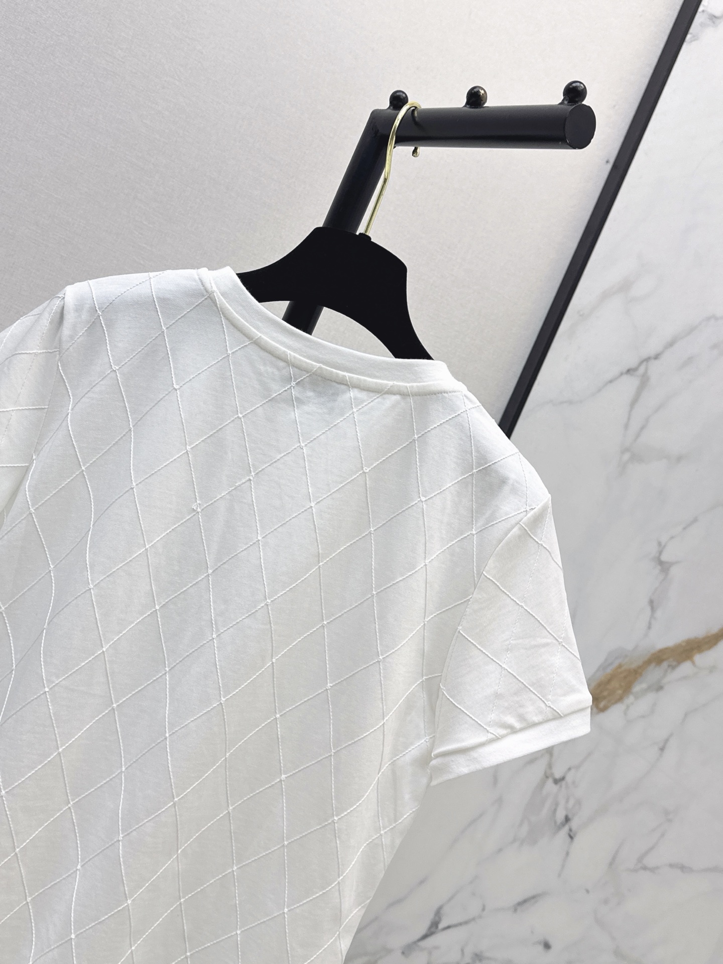 Chan 26ss argyle t-shirt