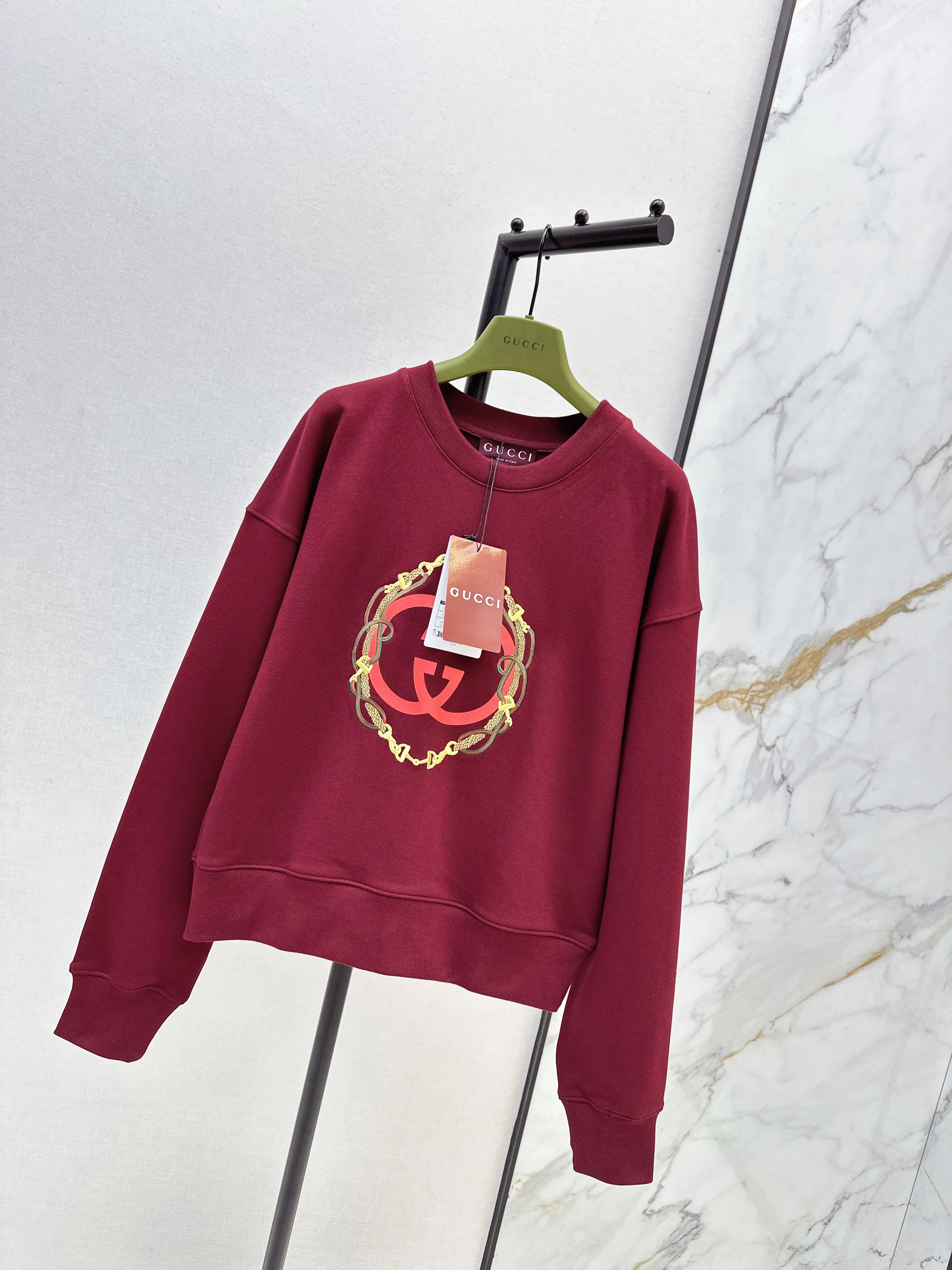 Gucc 26ss print sweatshirts