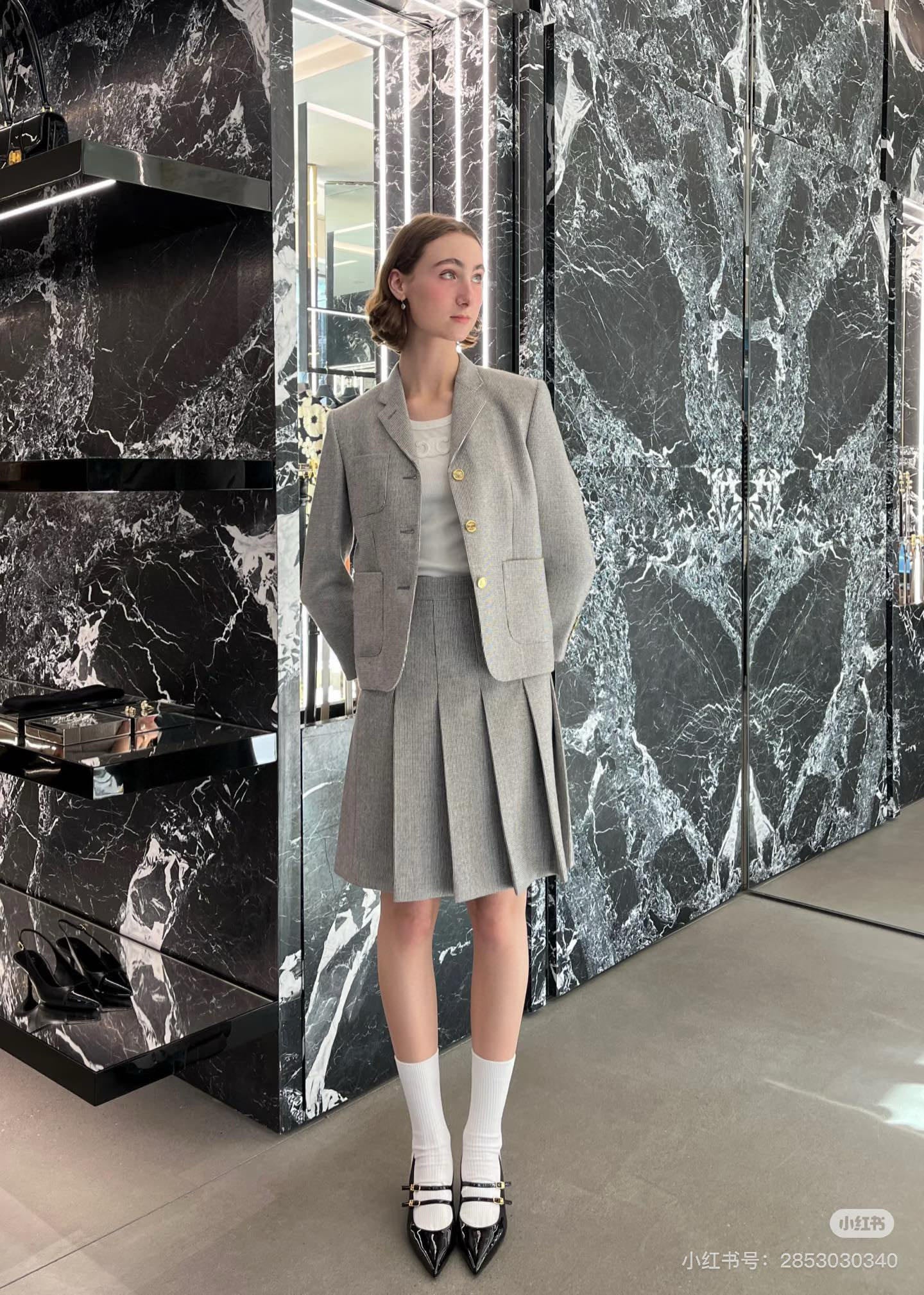 Celi 26ss wool blazer