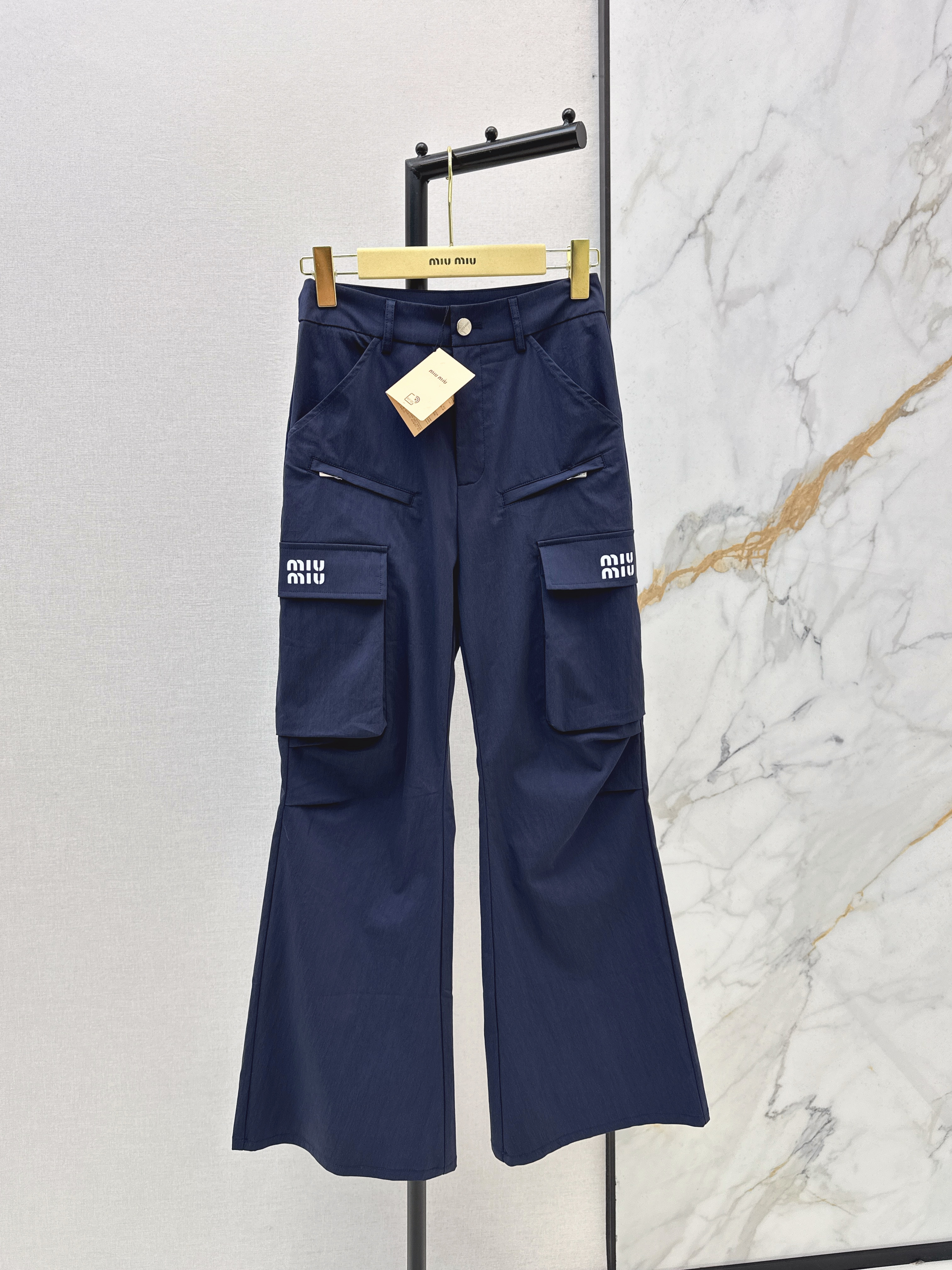 Miu 26ss cargo pants