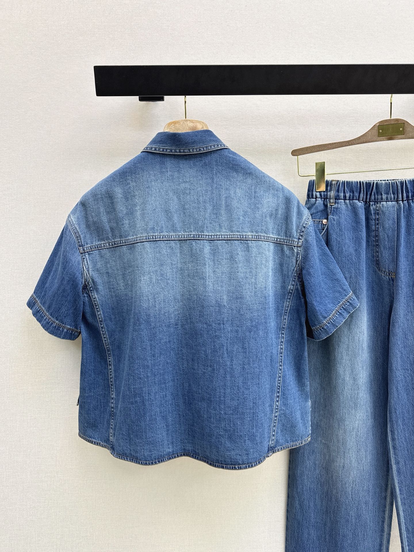 Brun 26ss denim suit