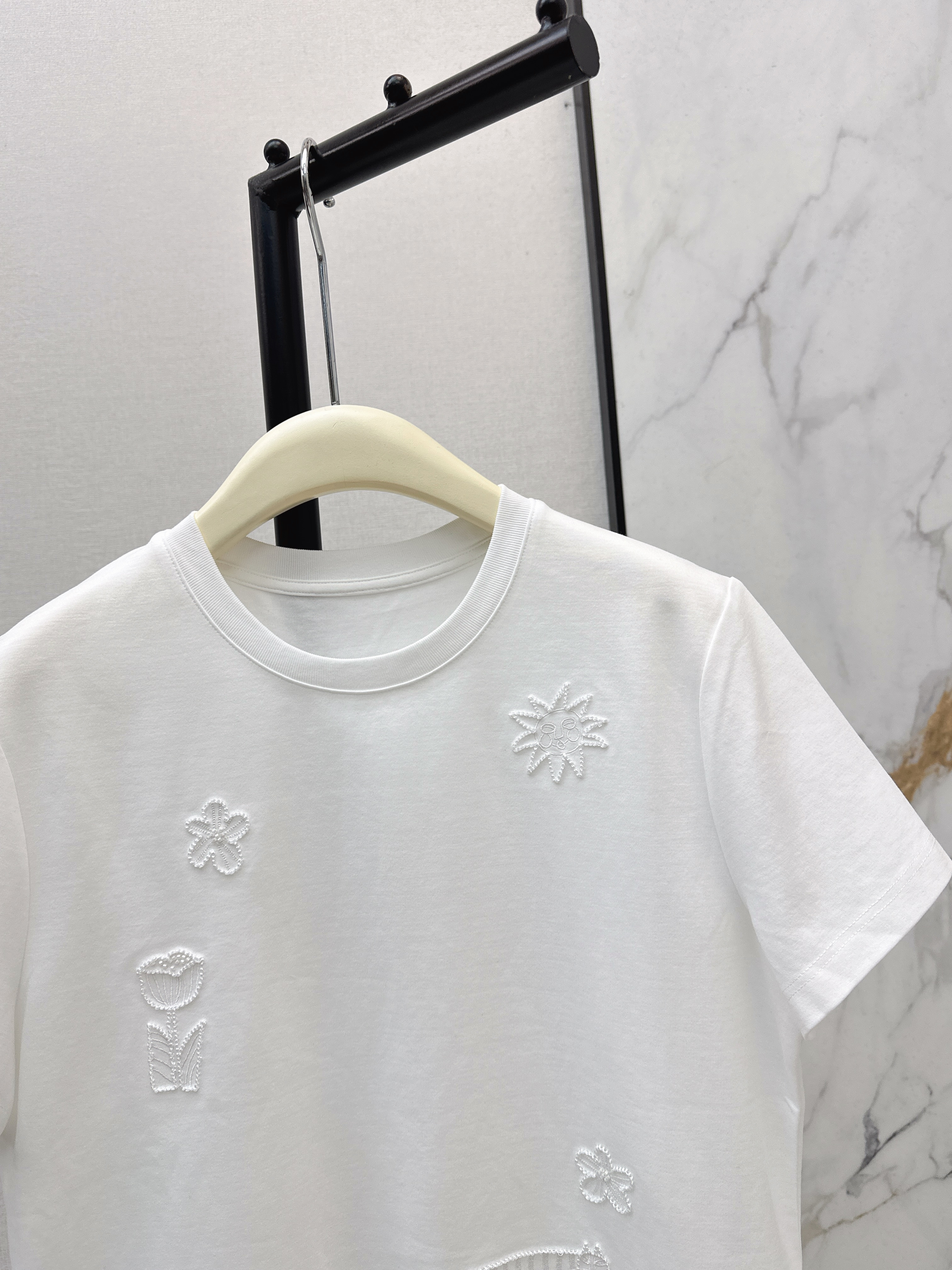 Chan 26ss beading t-shirt