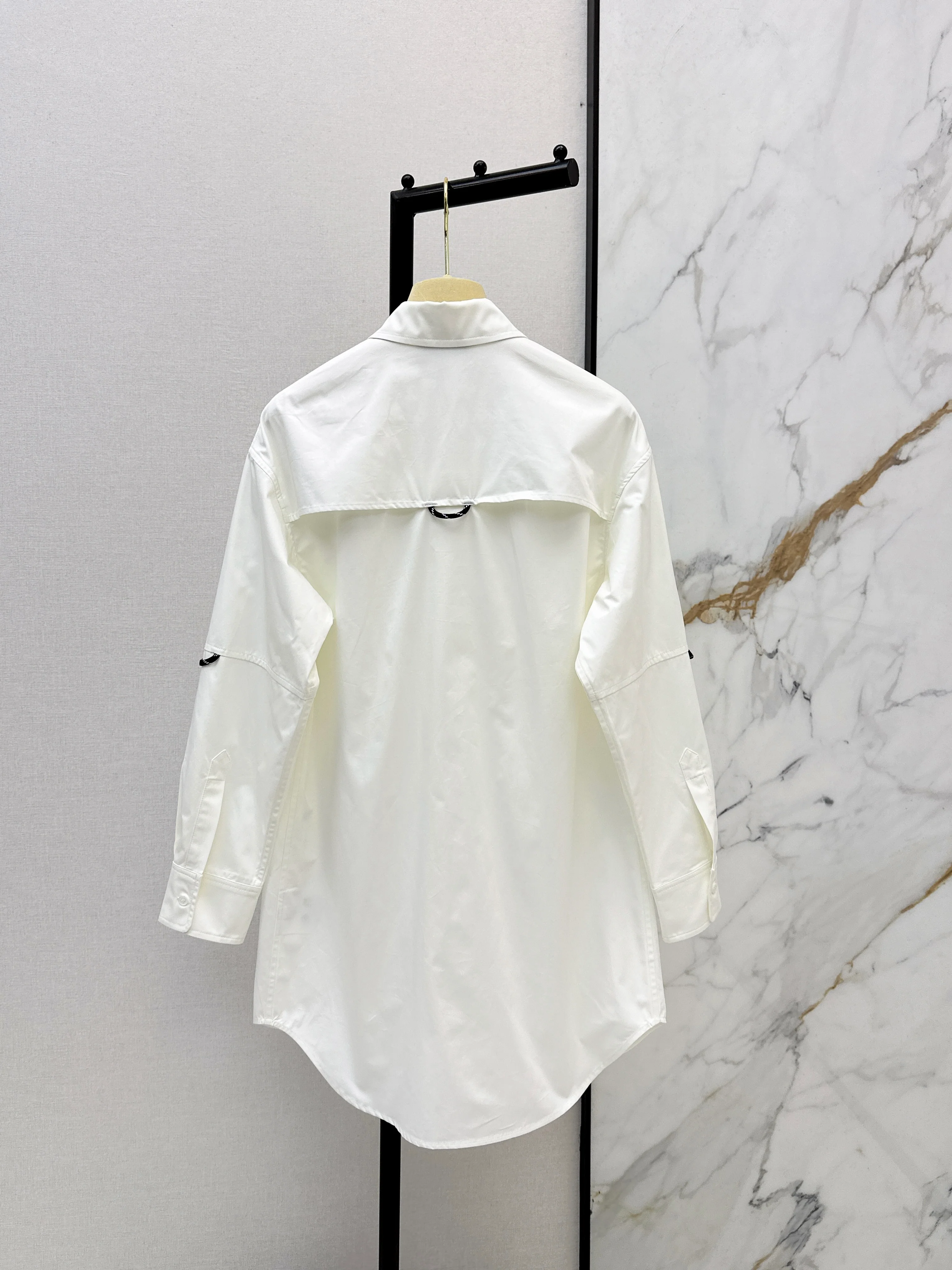 Miu 26ss embroidery shirts dress
