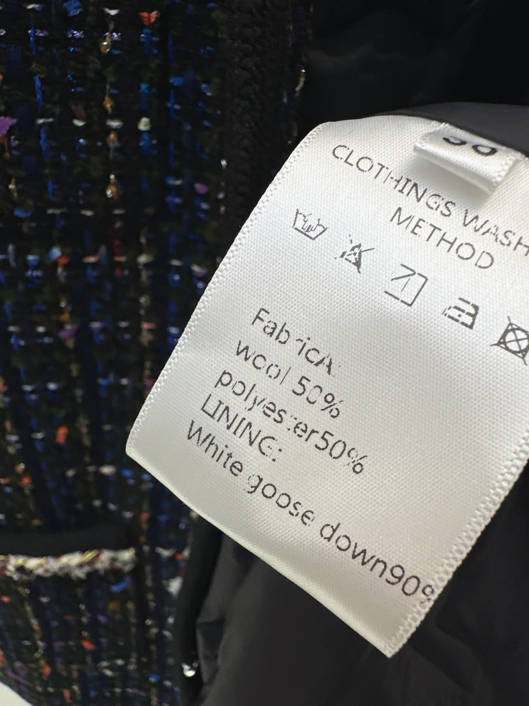 Chan 25fw houndstooth jacket