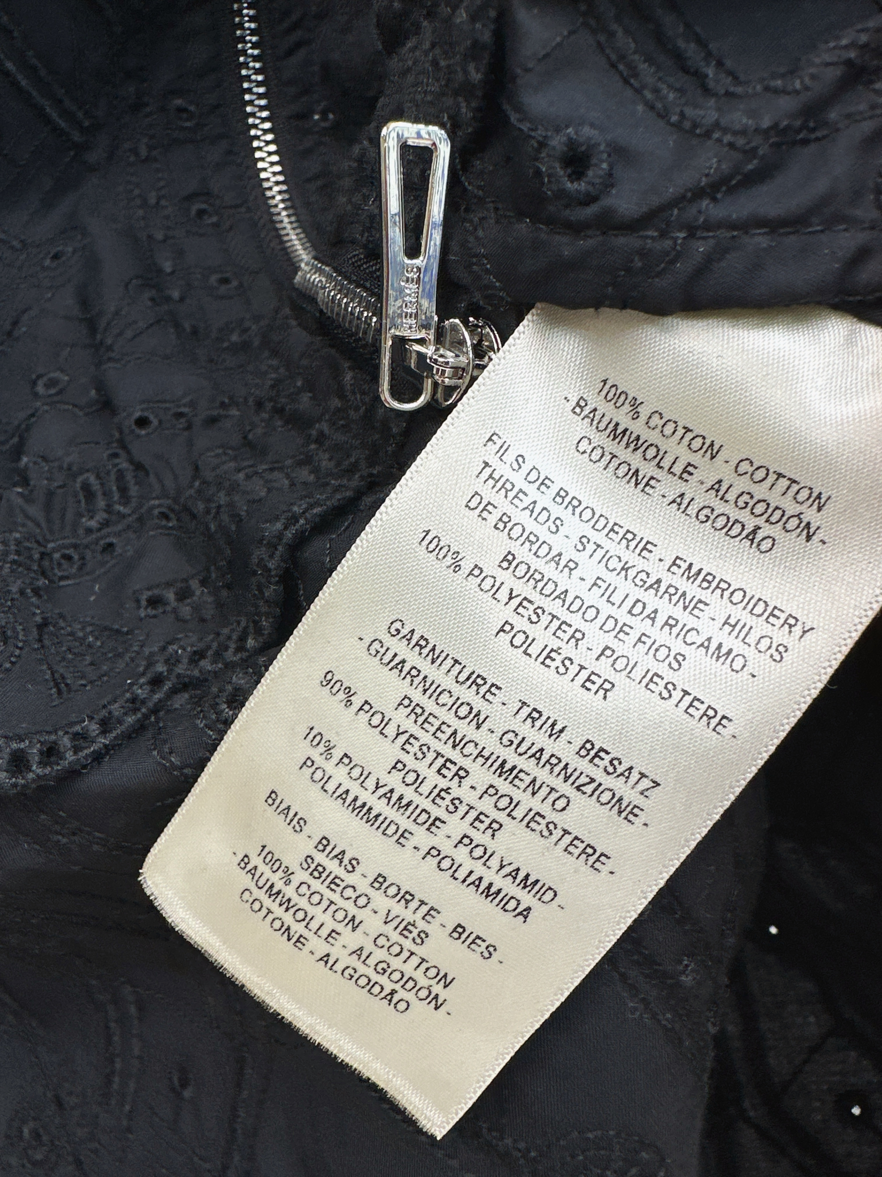 Herm 26ss embroidert vest skirt set