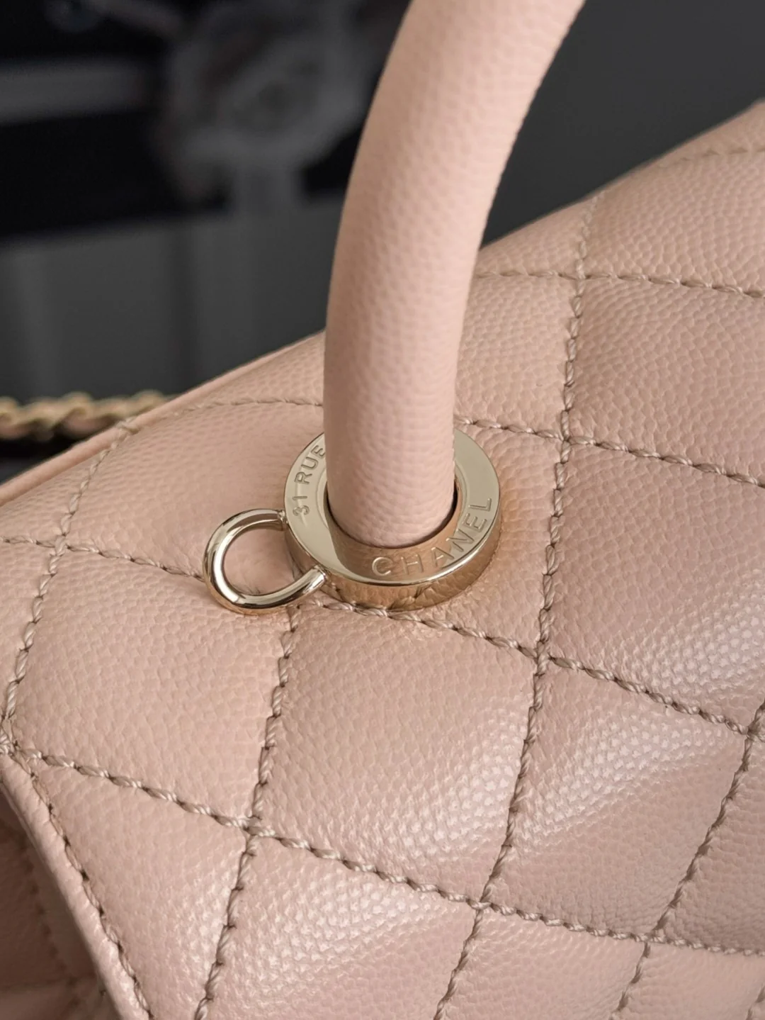 Chan 26ss coco handle shoulder bag