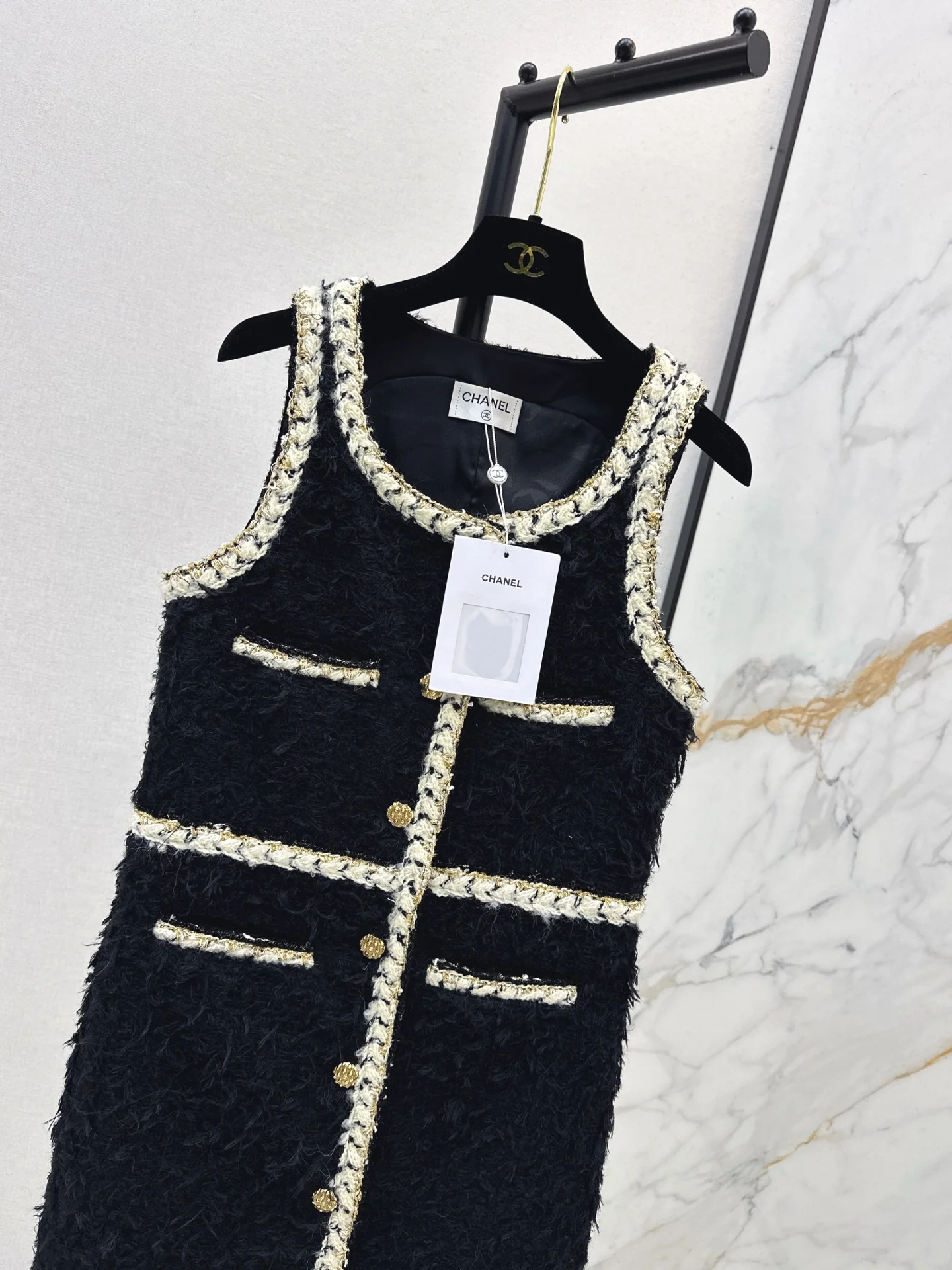 Chan 26ss woven dress