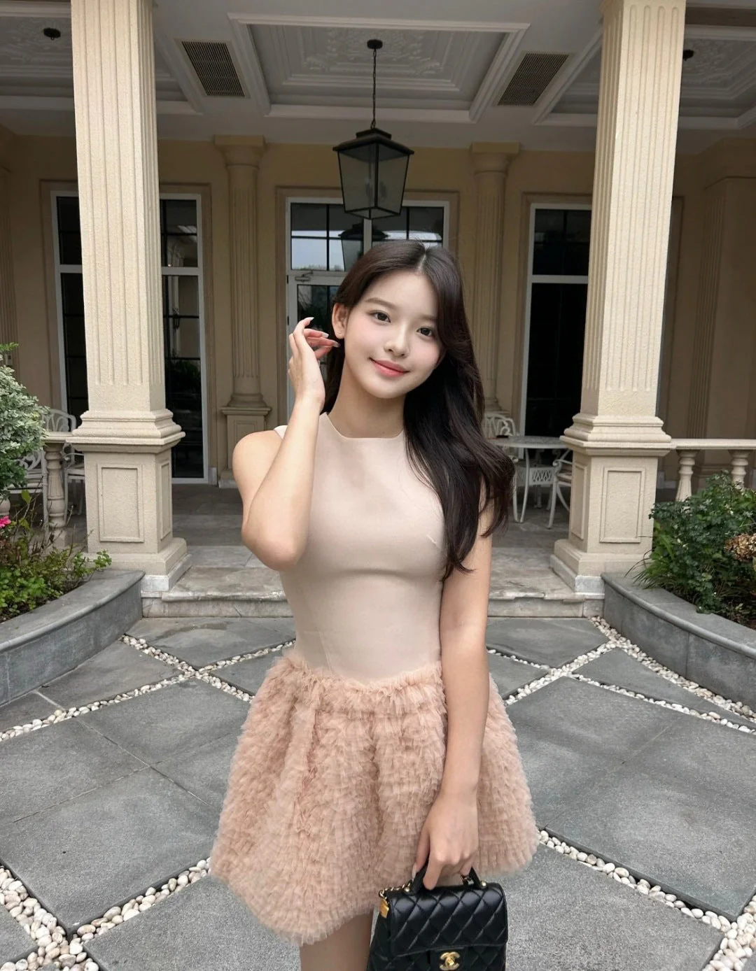 Valen 25fw sleeveless dress