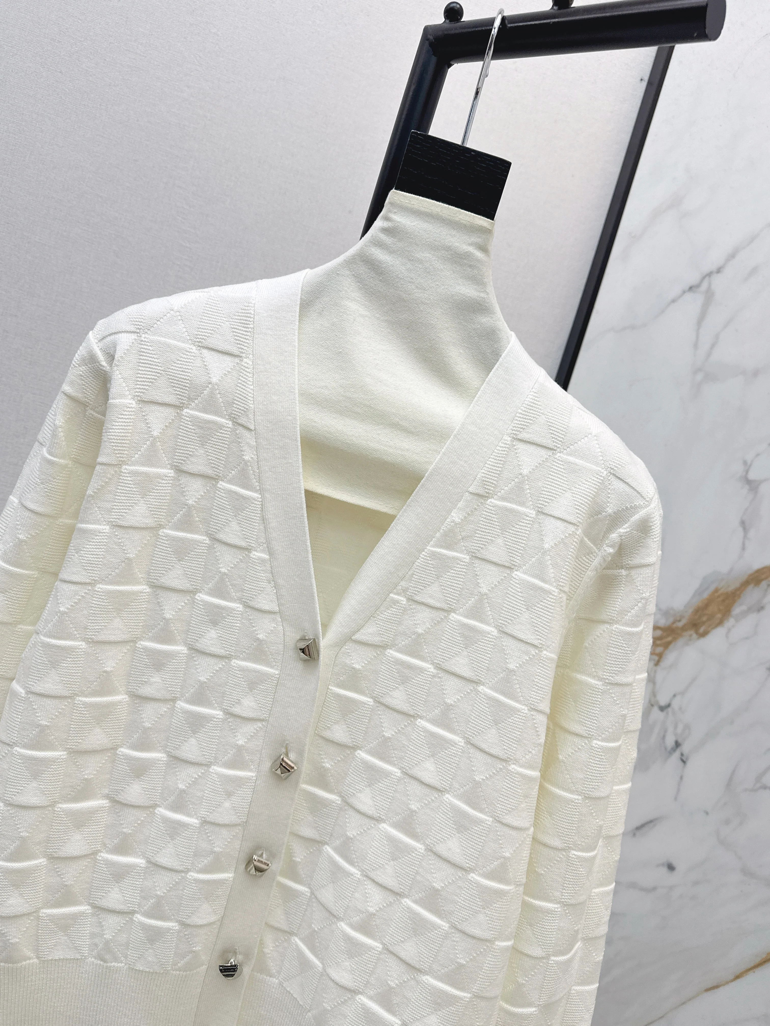 Herm 26ss knitted cardigan