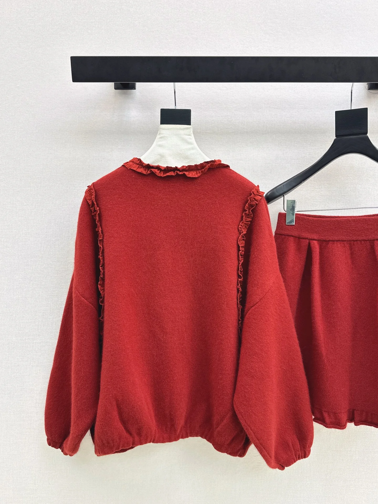 Chan 26ss wool outfit set