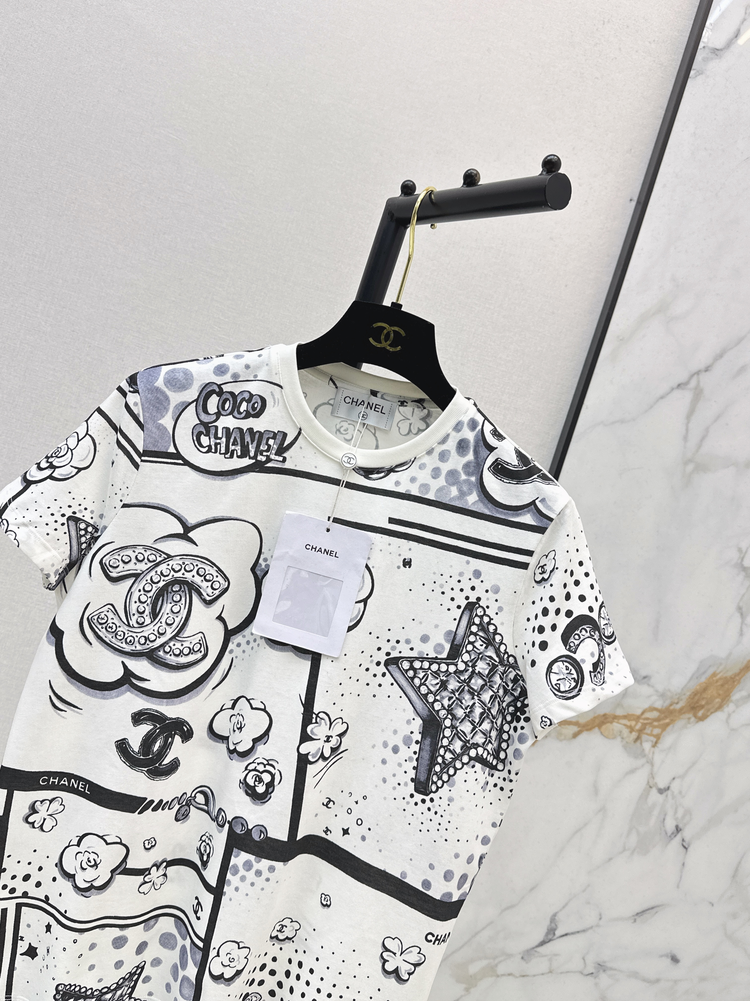 Chan 26ss print t-shirt