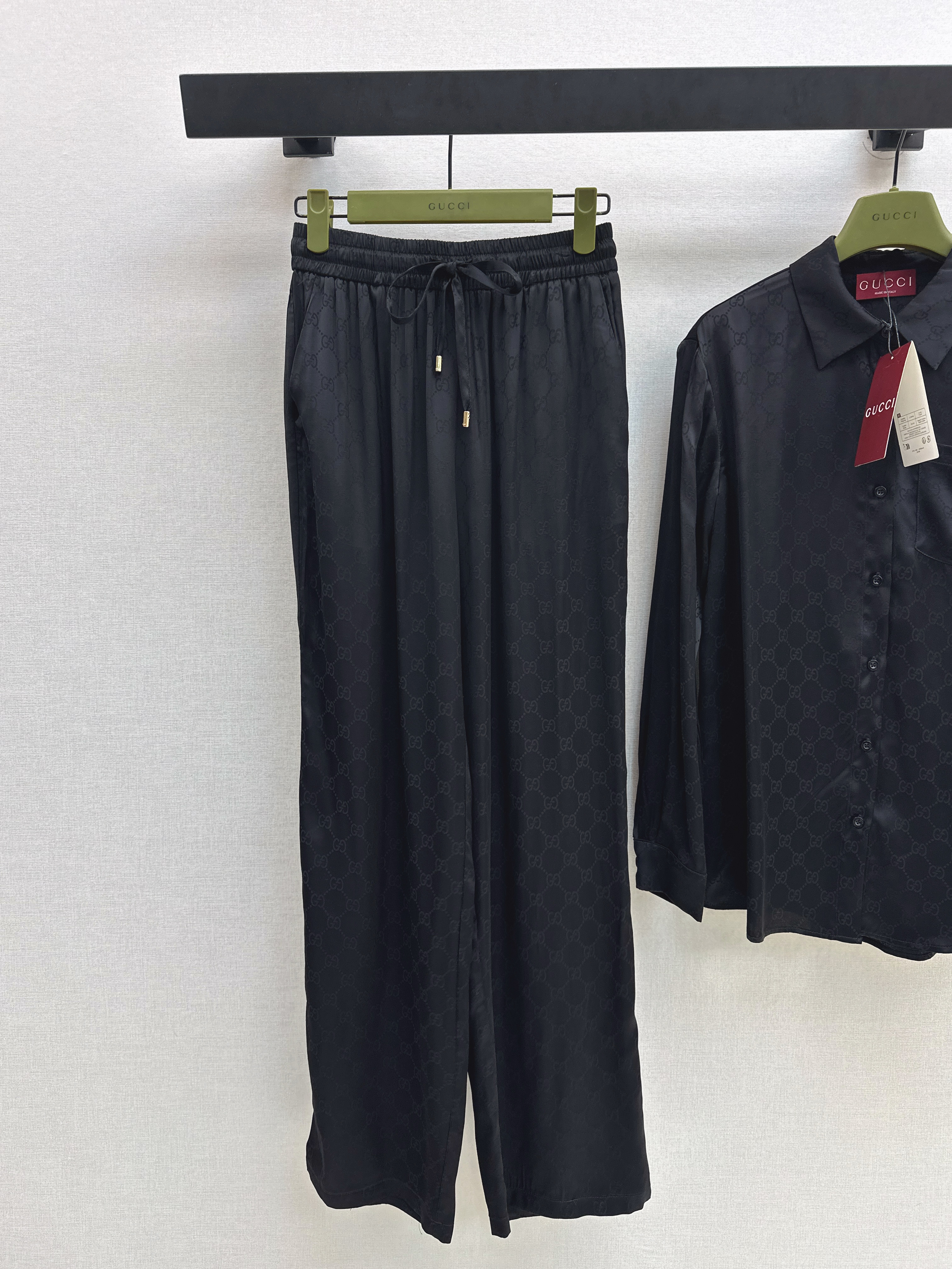 Guc 26ss jacquard casual outfit sets