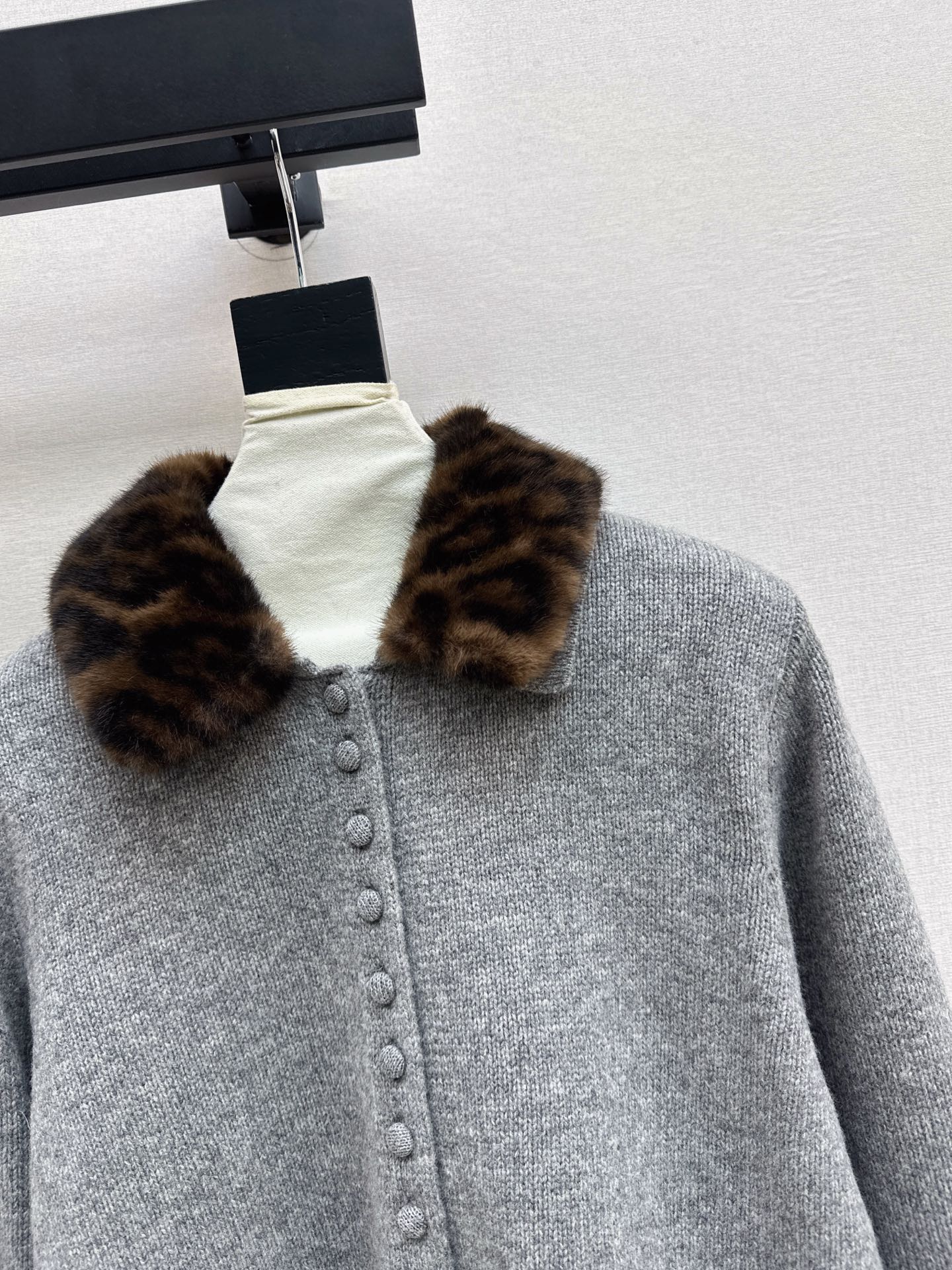 Miu 25fw wool cardigan