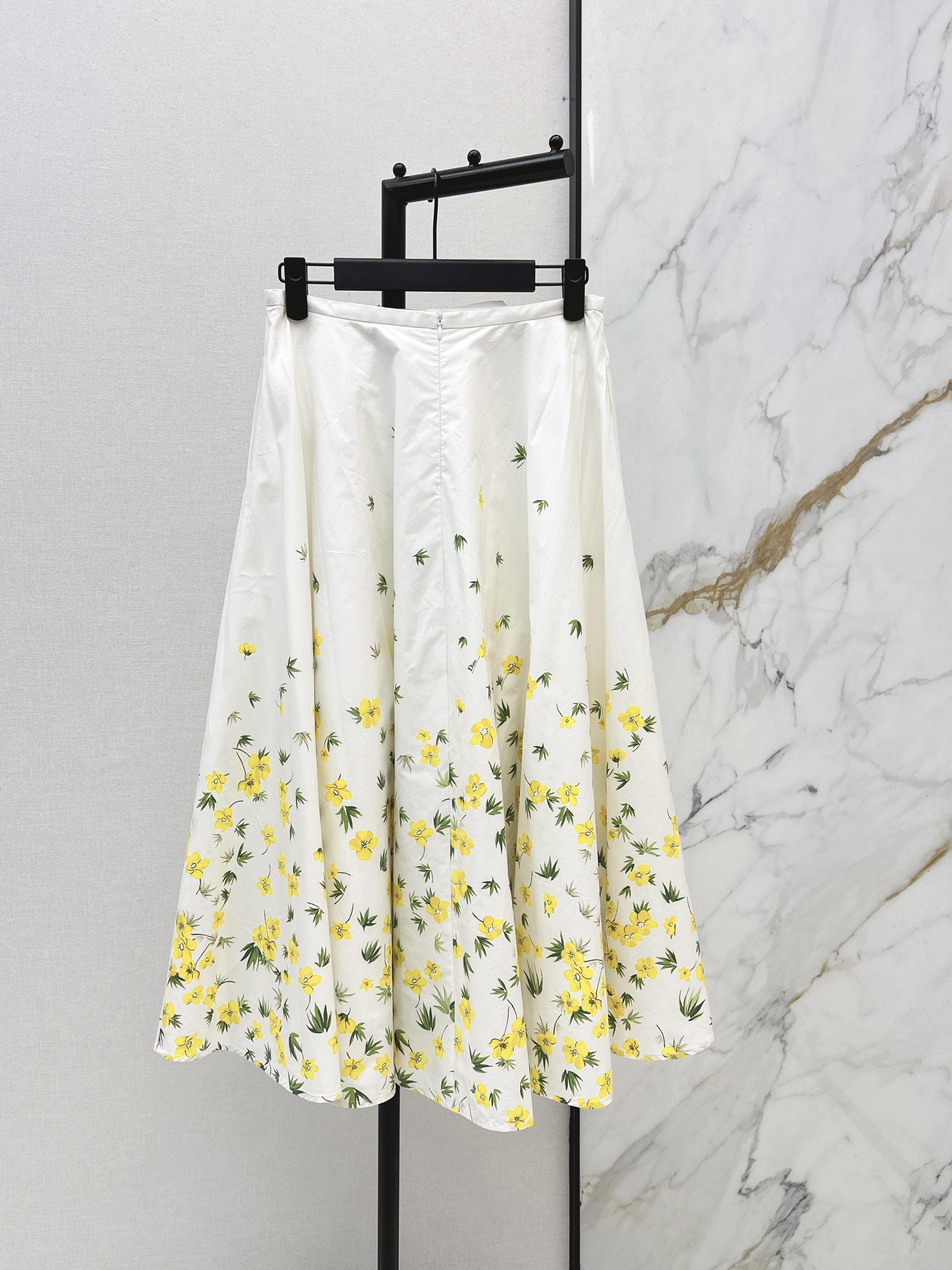 CD 26ss flower print pleated skirts