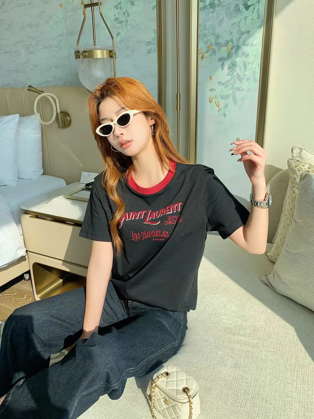 Saint 26ss print t-shirts