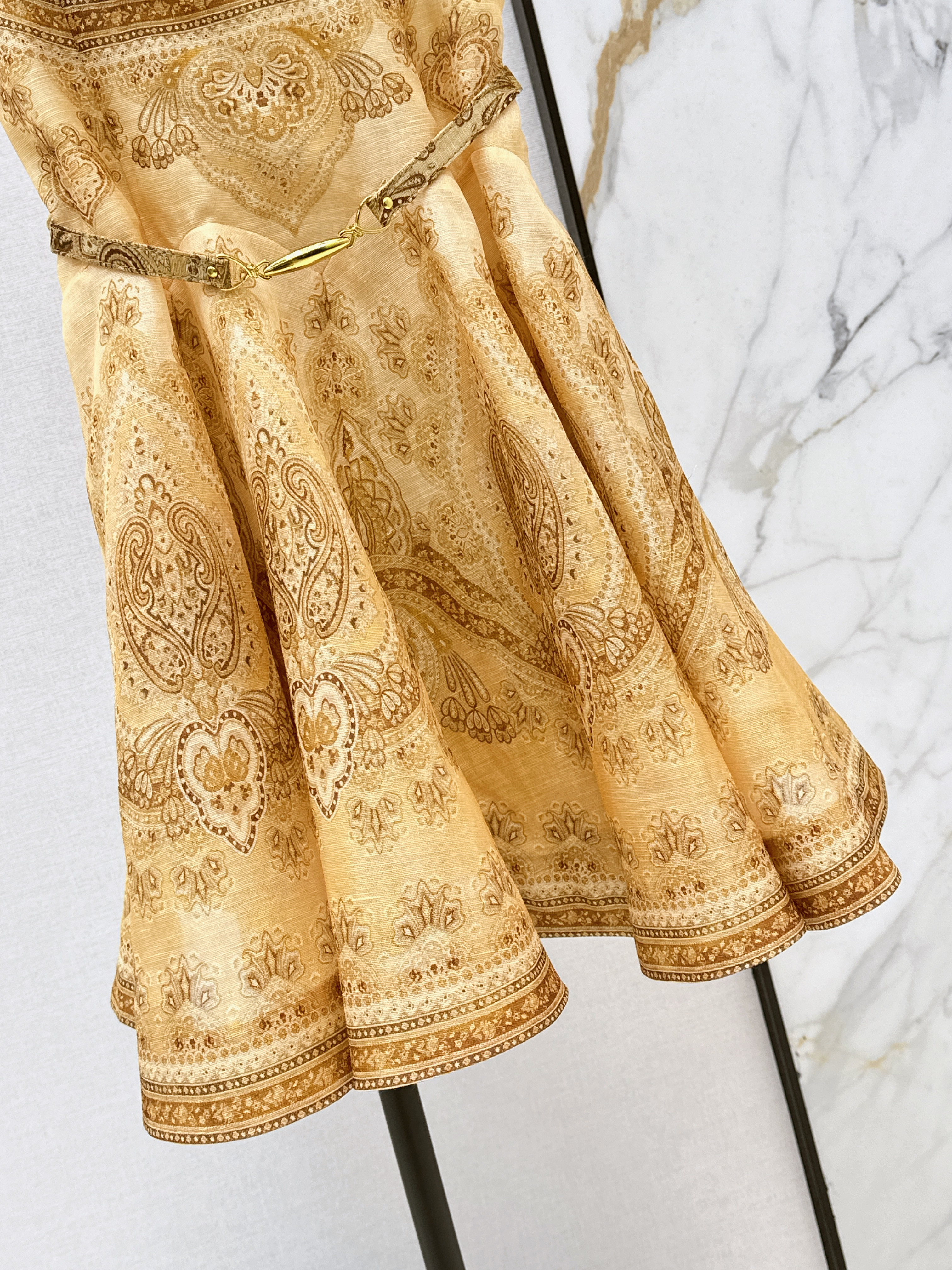 Zimm 26ss print slip dress