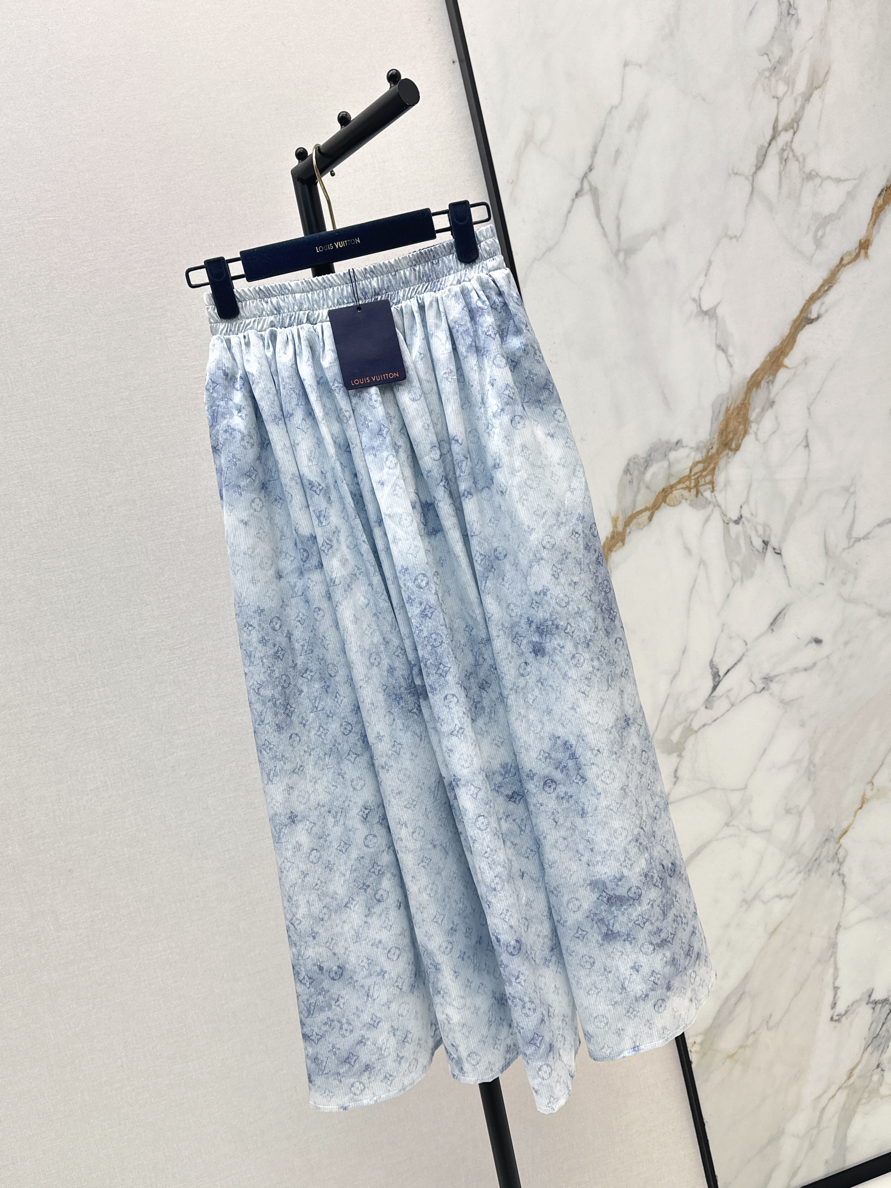 Loui 26ss gradient print skirt