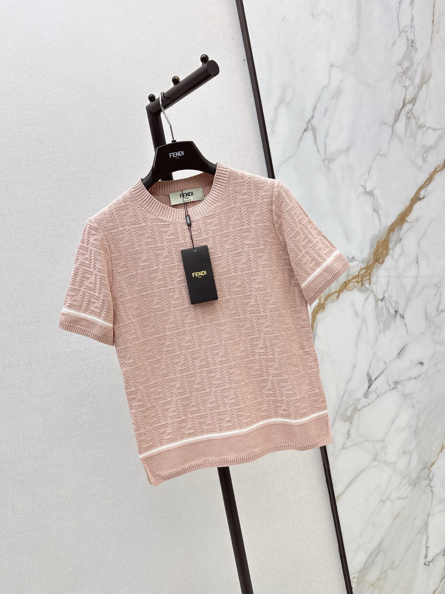 Fen 26ss jacquard knitwear