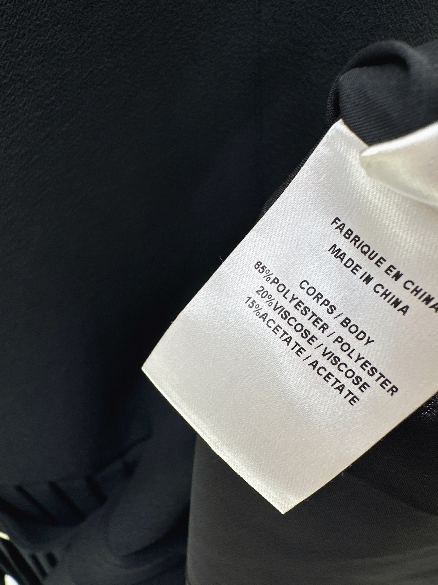 Bal 26ss mock-neck pleated dress