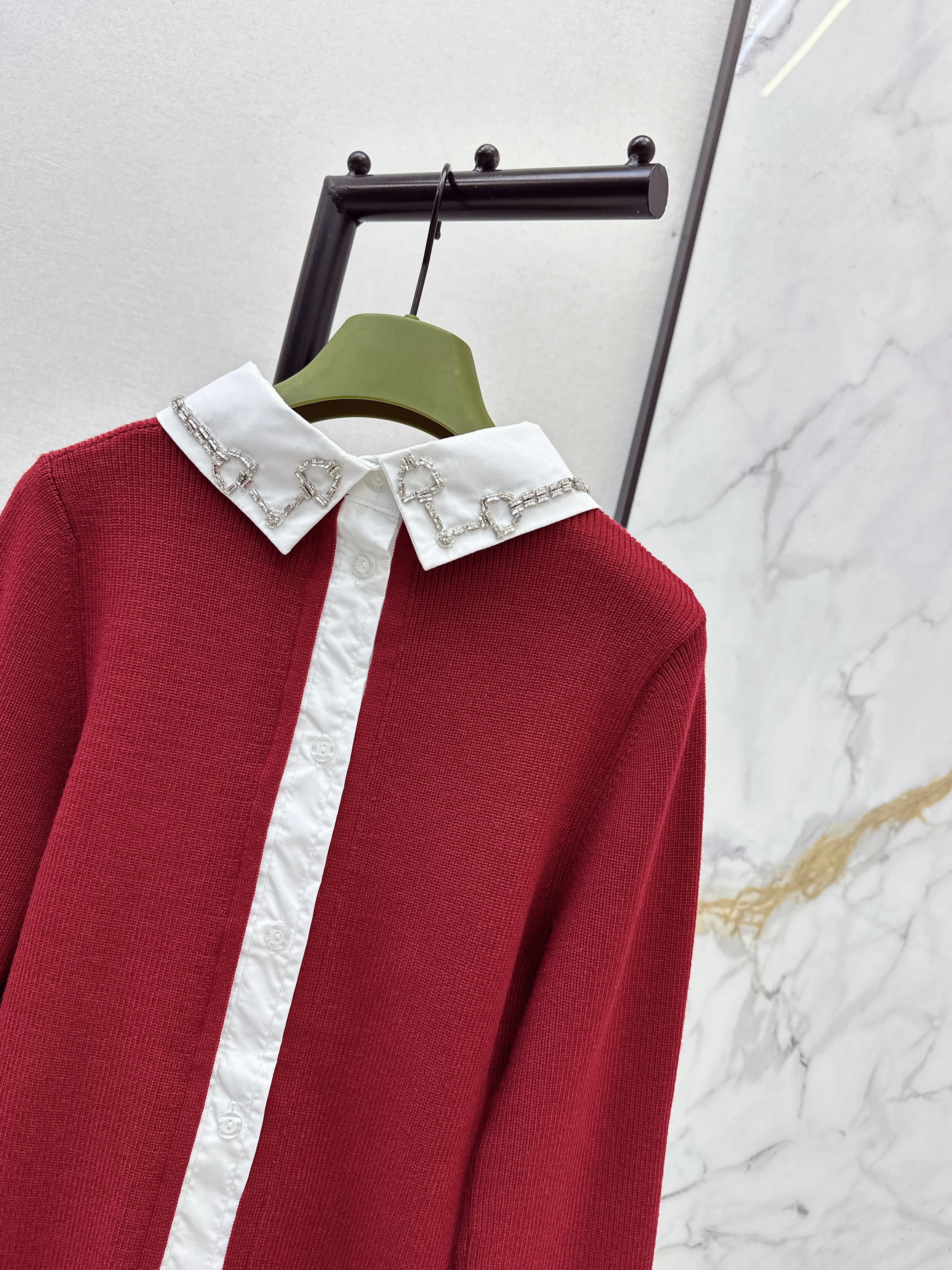 Gucc 26ss 2in1 knit sweater