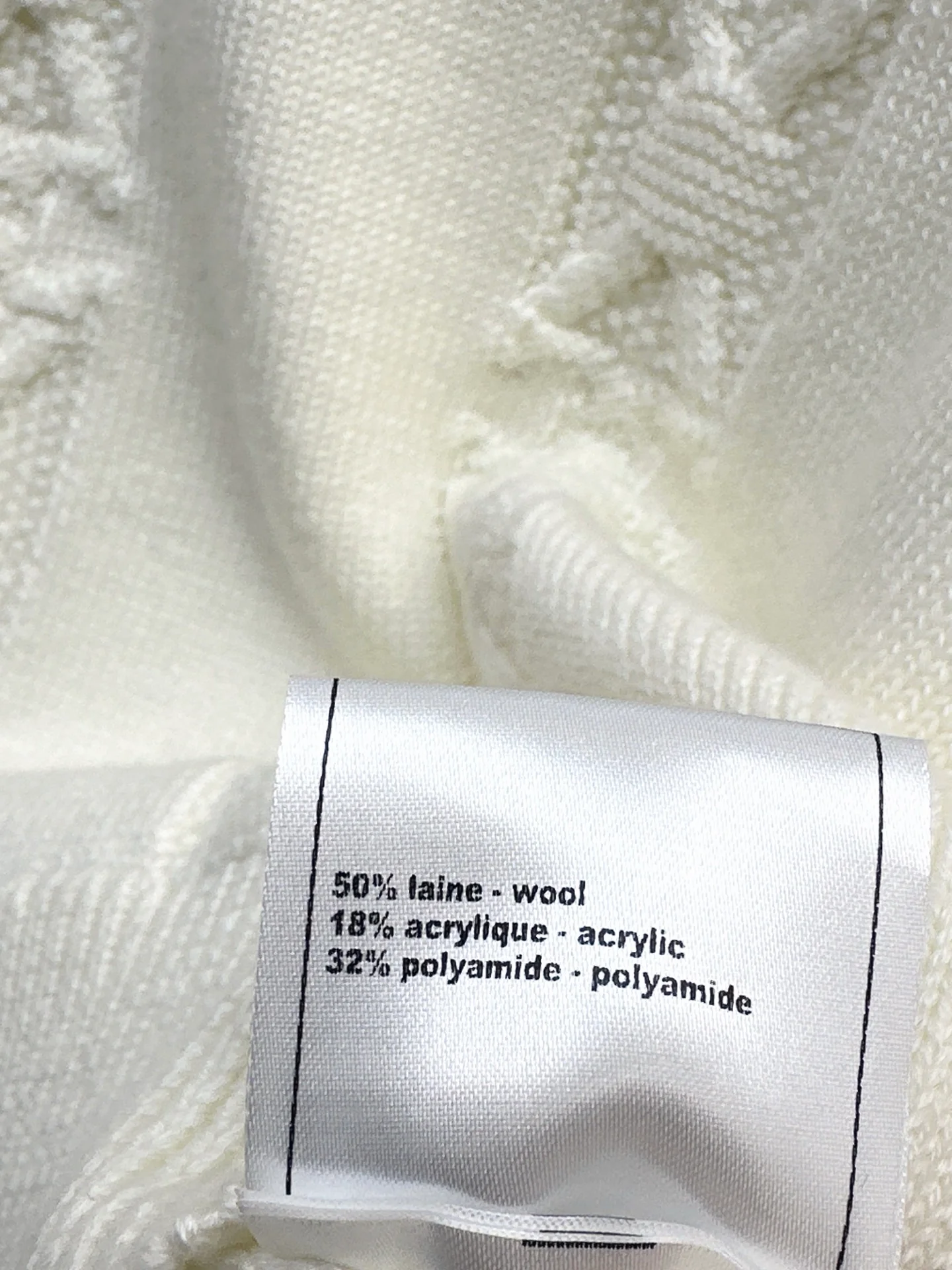 Chan 25fw zip knit jumper