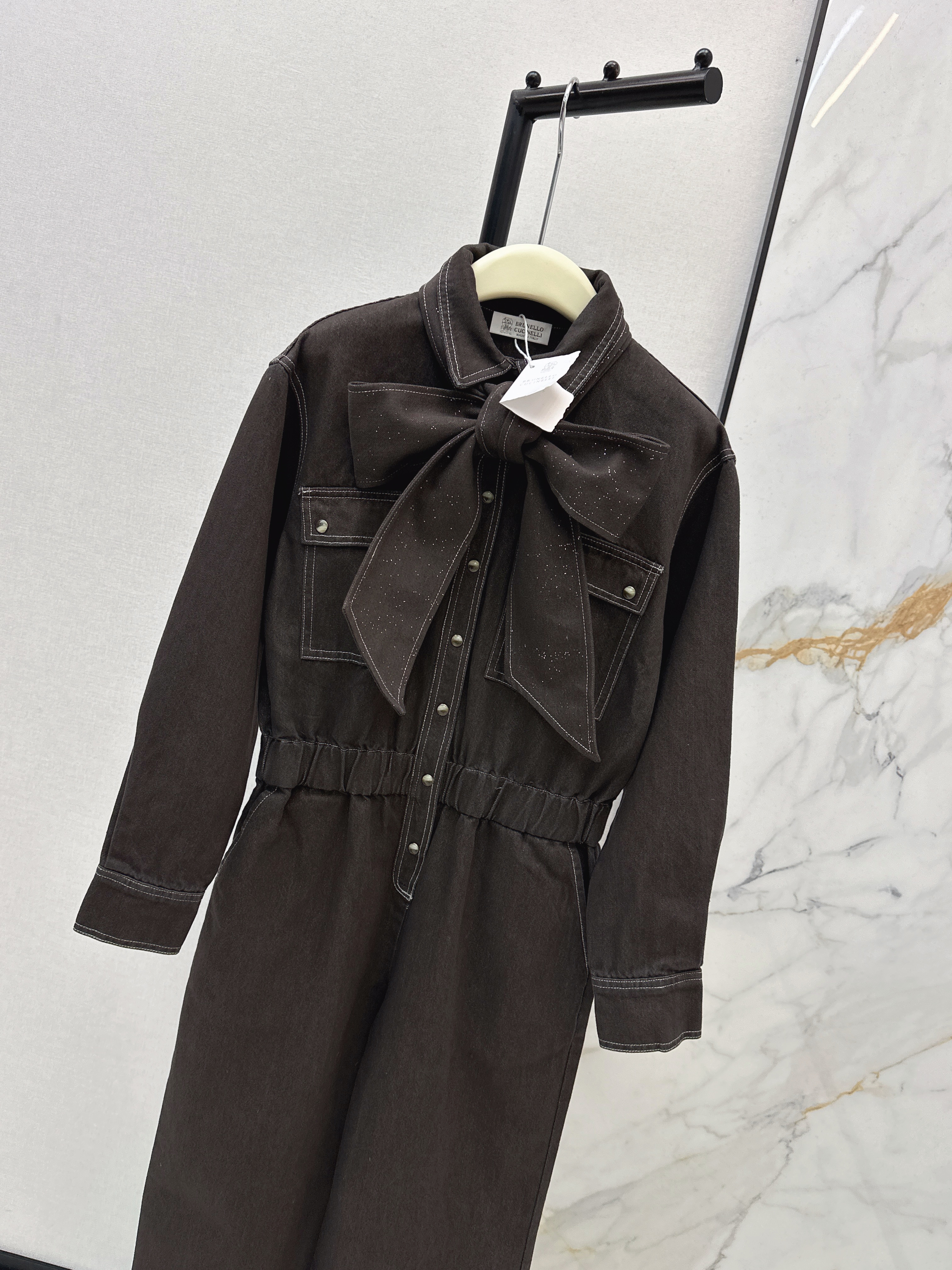 Brun 26ss cargo jumpsuit