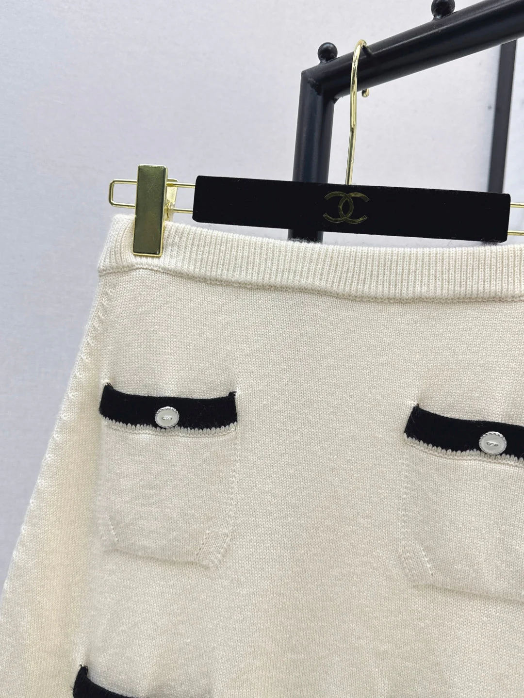 chan 25ss knit skirt