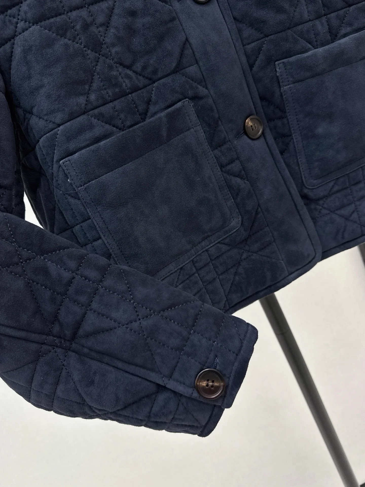 CD 25fw suede jacket