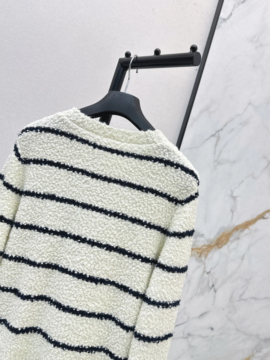 CD 25fw tripe cardigan