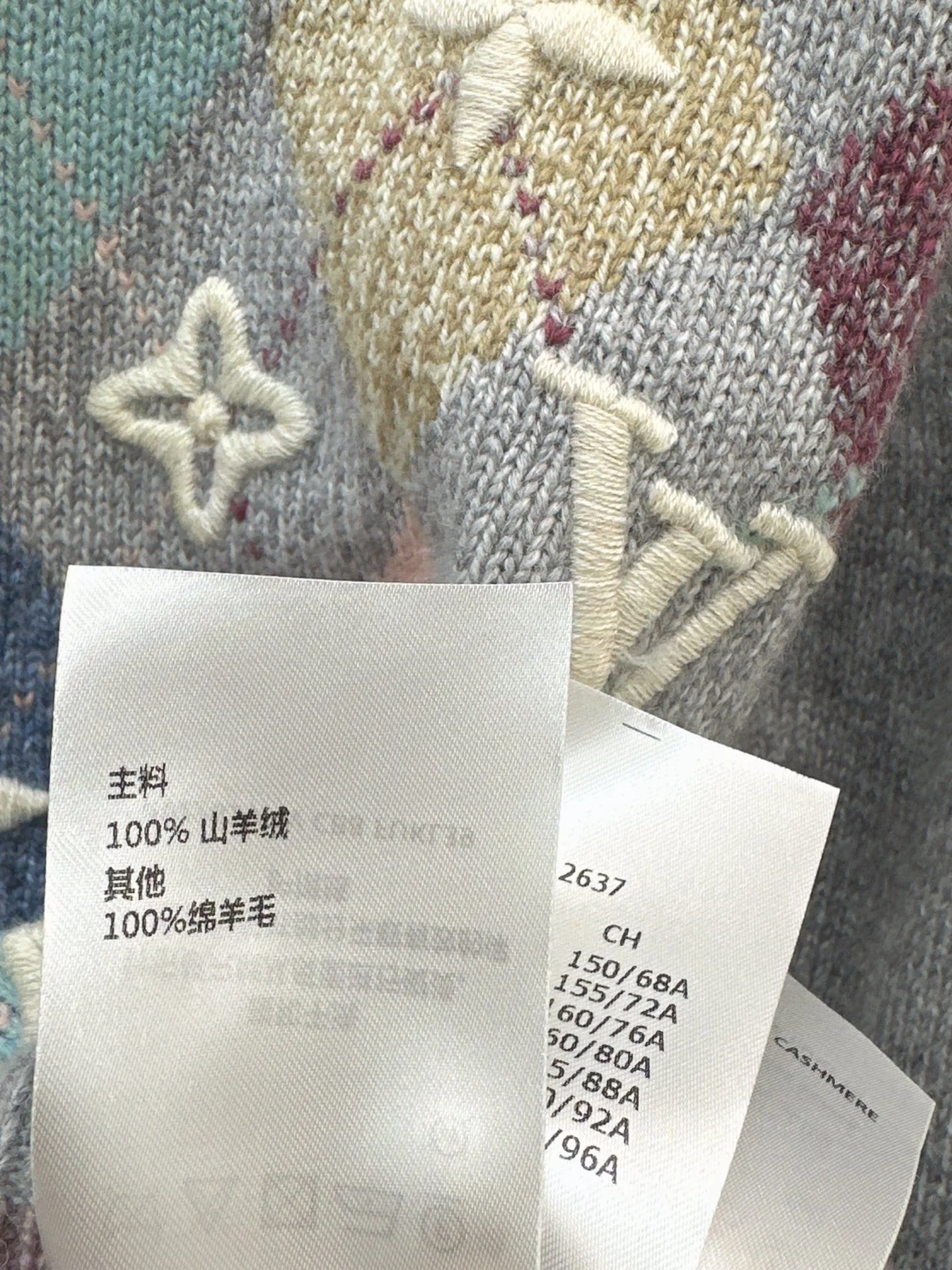 Louis 26ss jacquard sweater