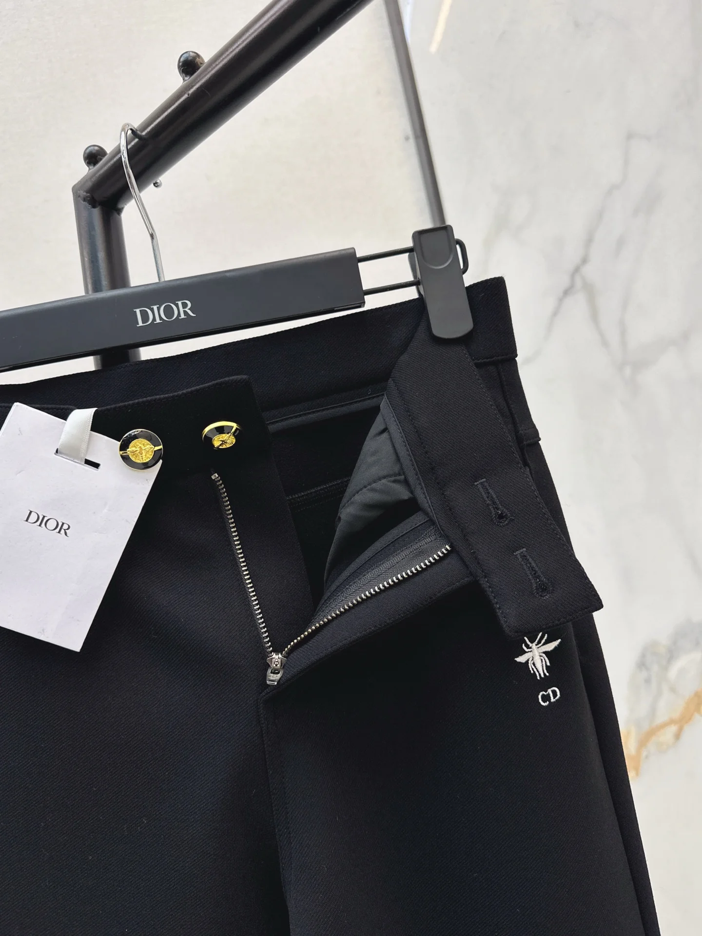 CD 25fw embroidery legging