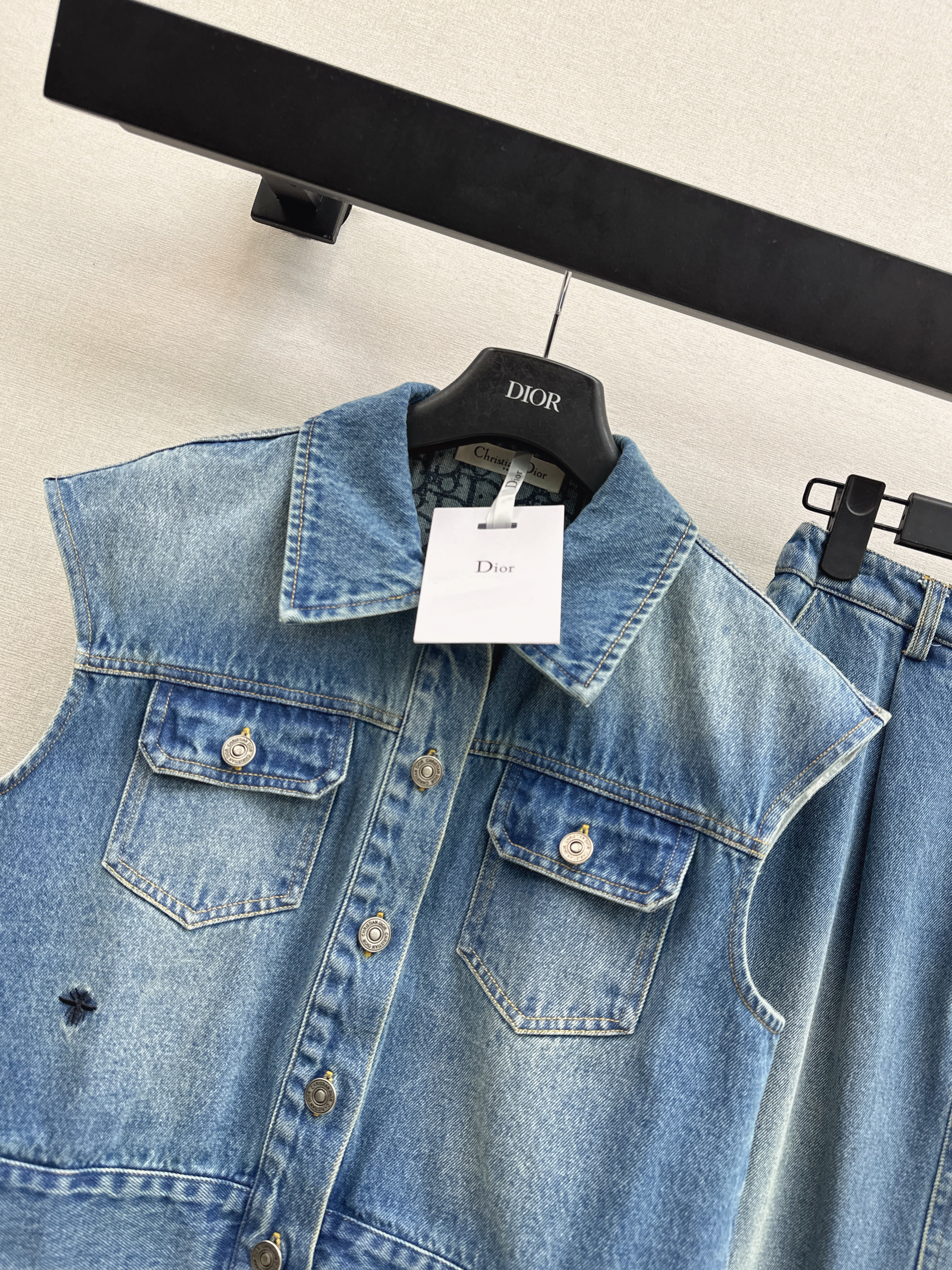 CD 26ss denim suit