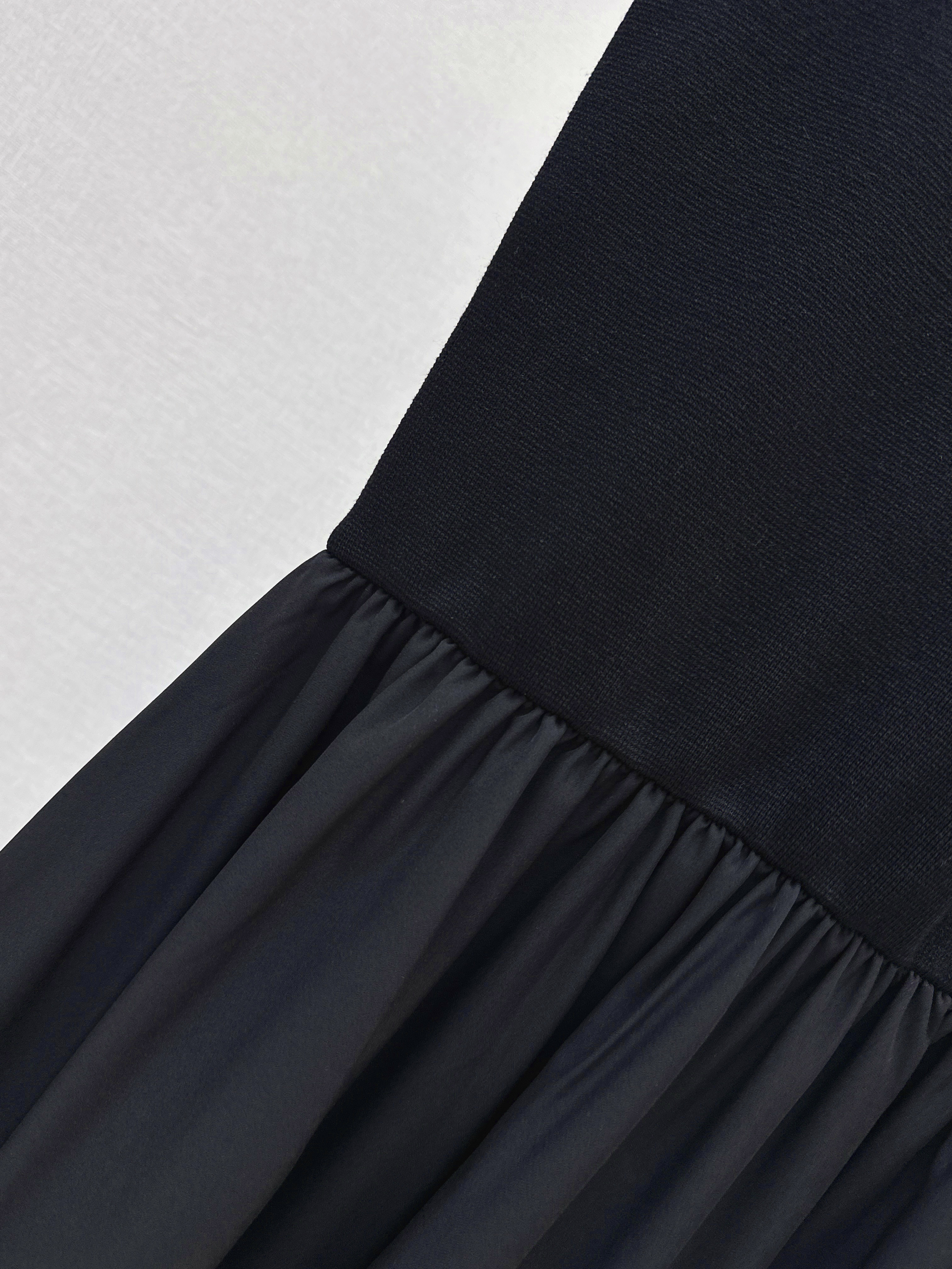 Pra 26ss knit contract sleeveless dress