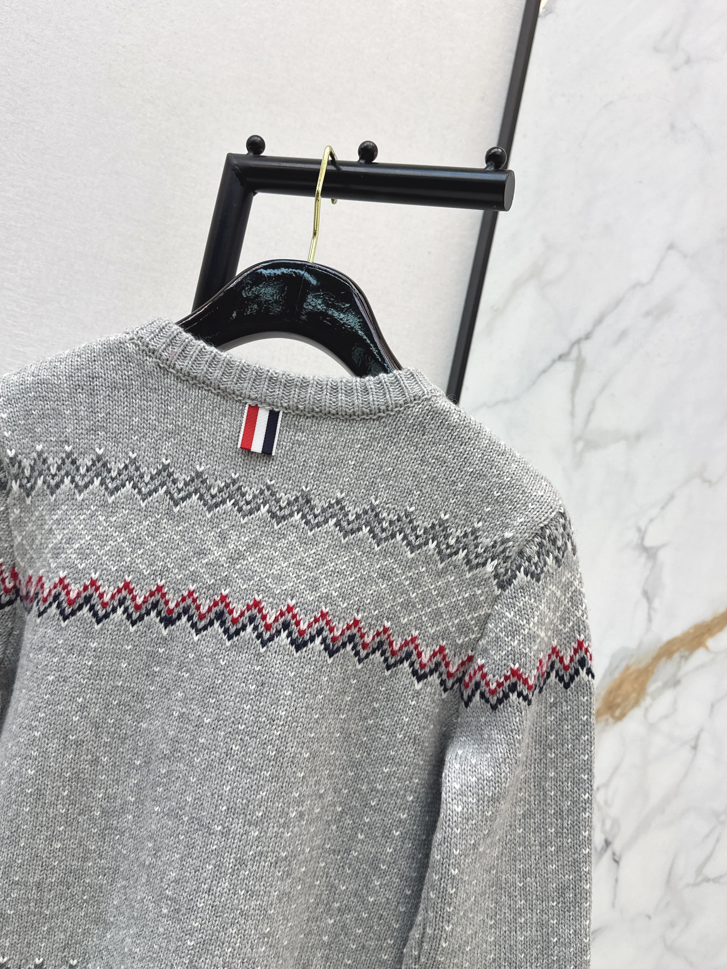 Thom 26ss fair isle cardigan