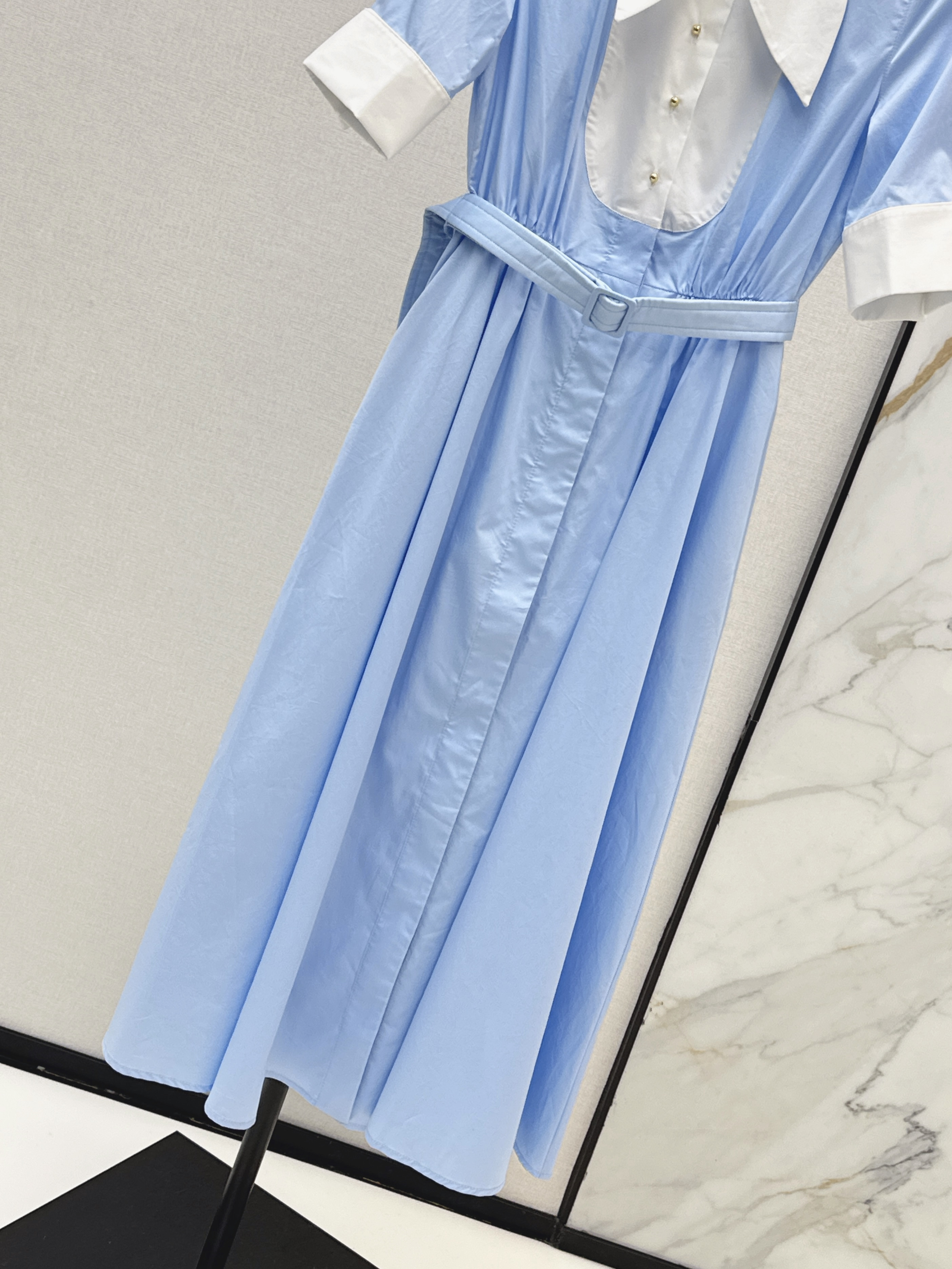 CD 26ss bow-tie shirt dress