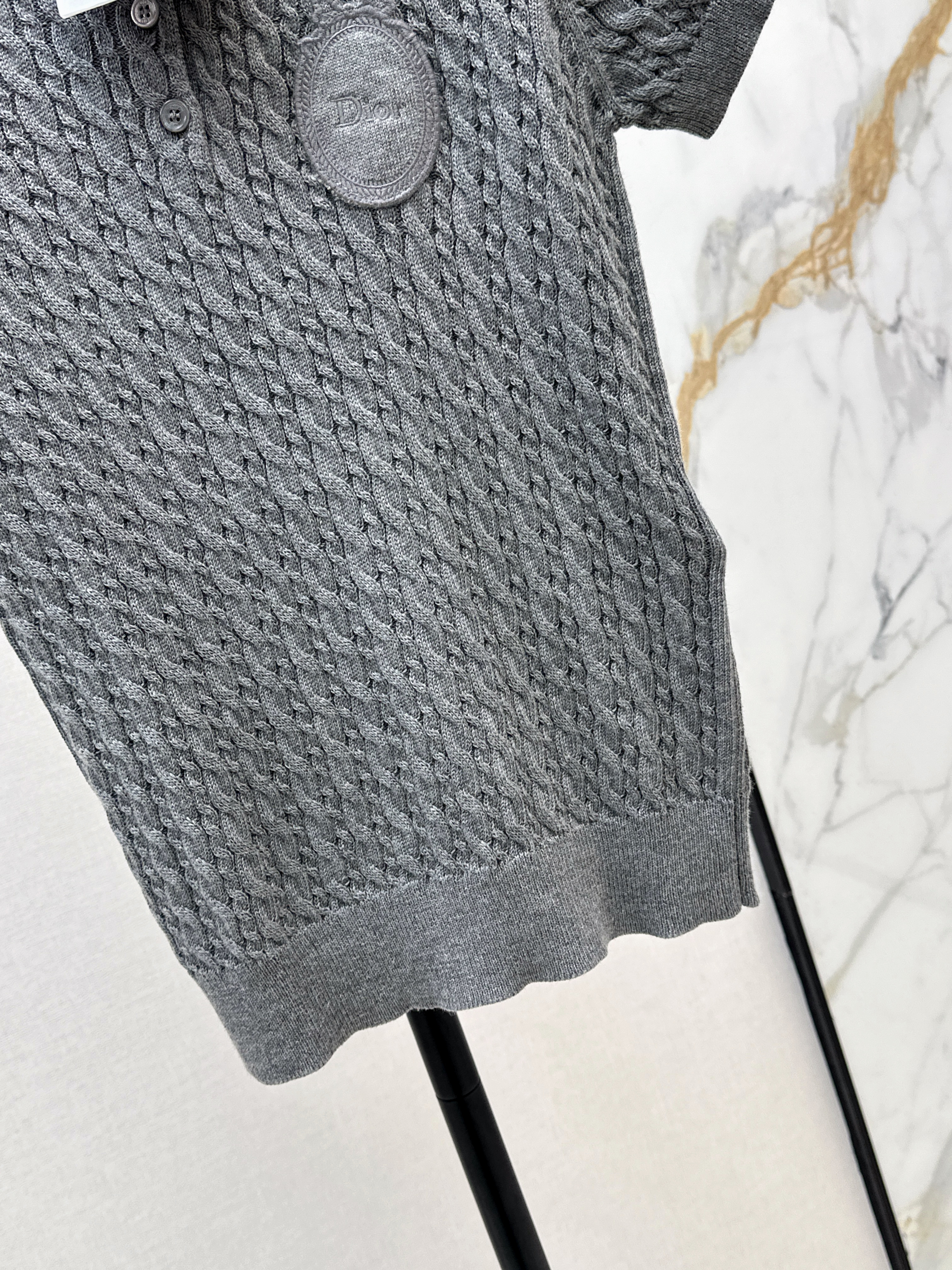CD 26ss polo knit sweater