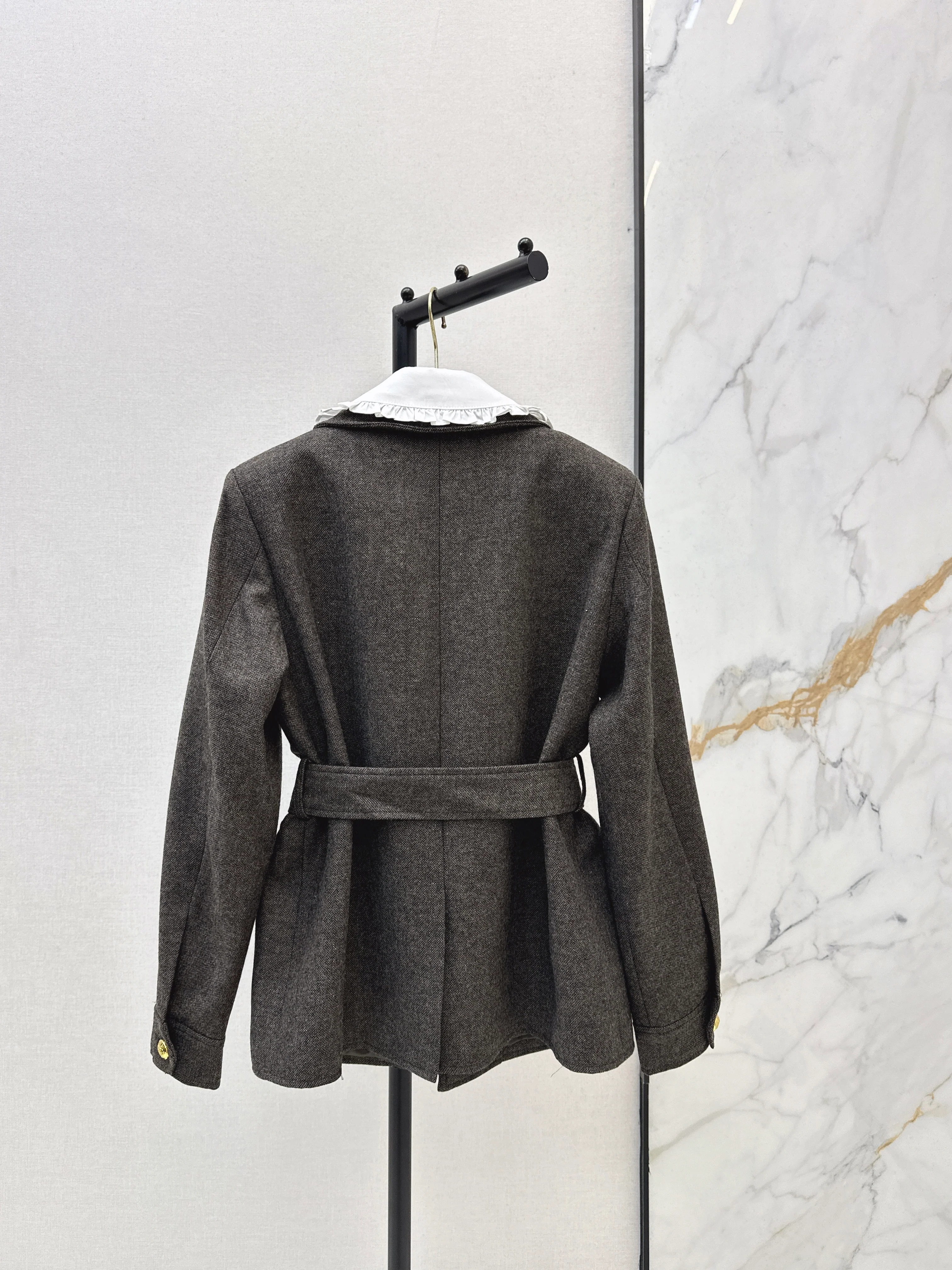 Valen 26ss contract belted jacket