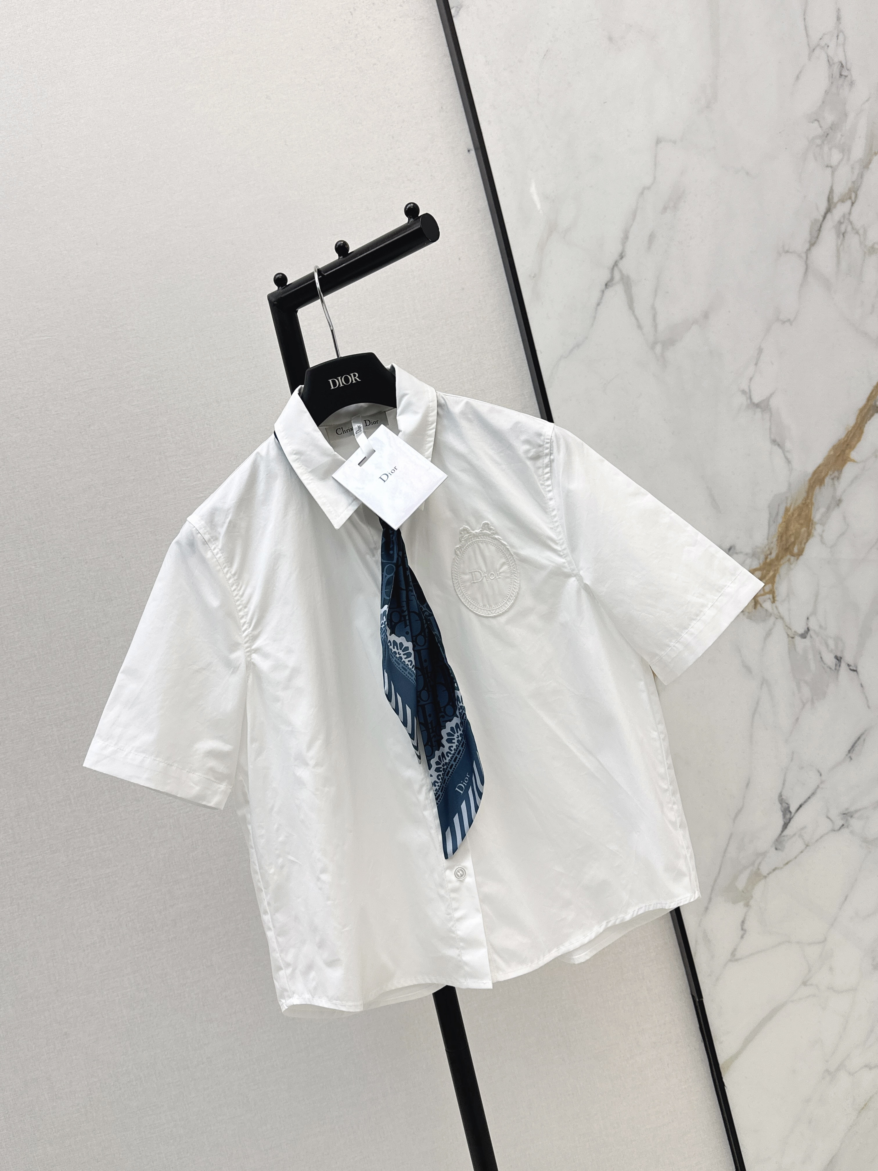 CD 26ss ribbon shirt