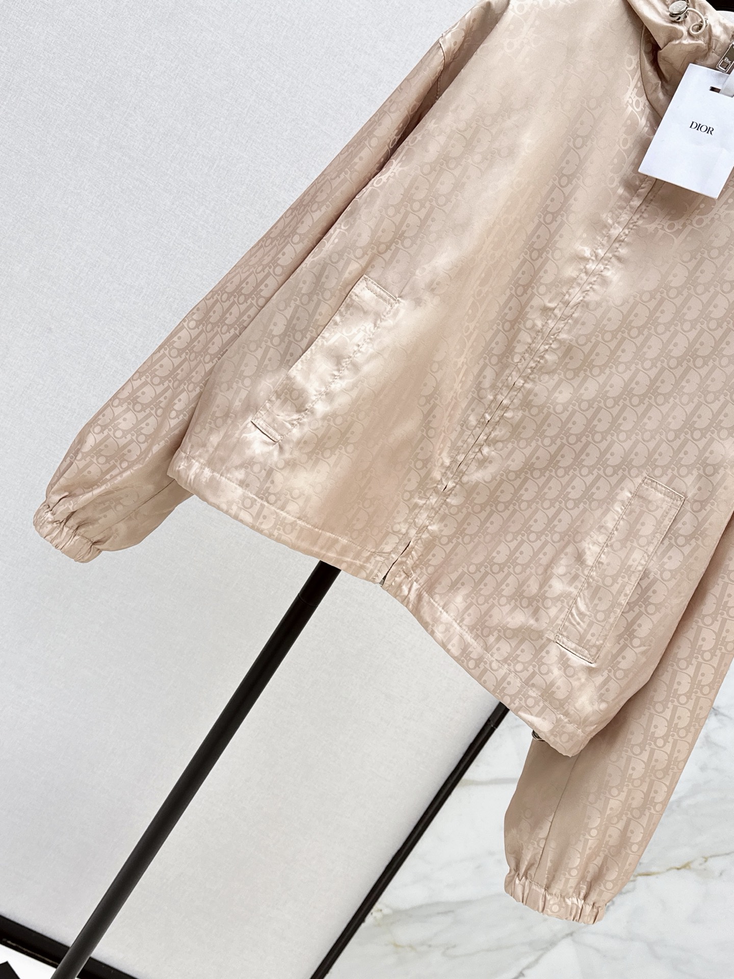 CD 26ss jacquard hooded jacket