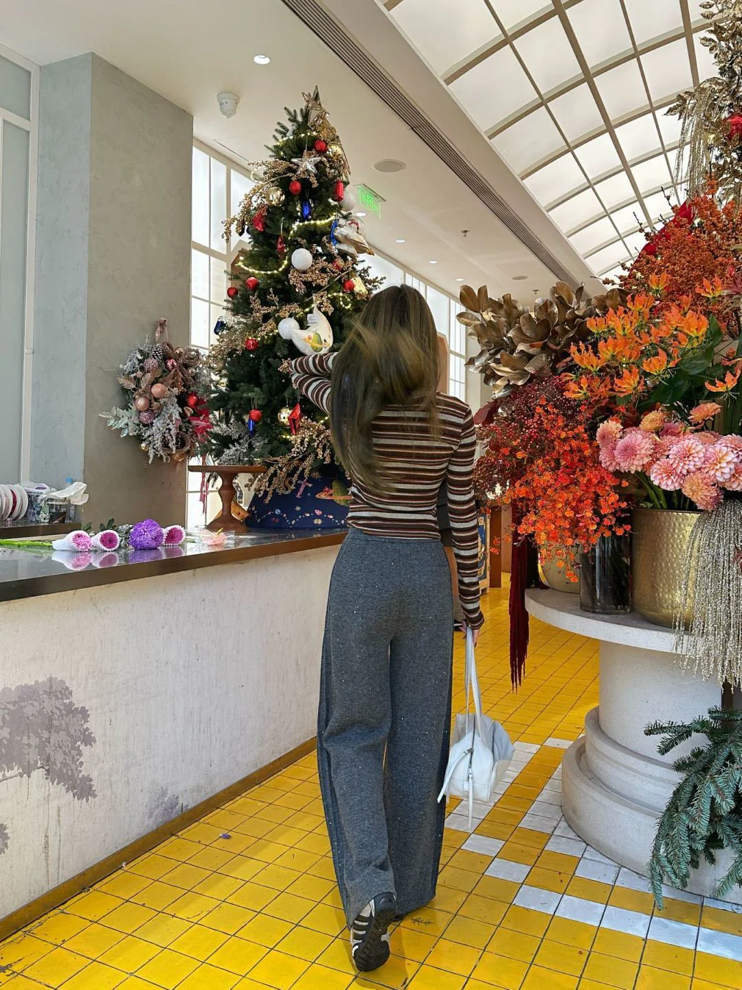 CD 26ss bee embroidery pants