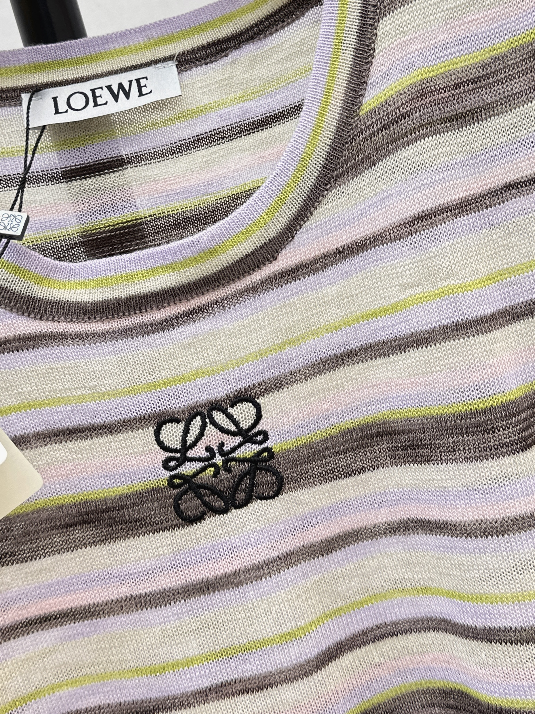 Loe 26ss stripe vest