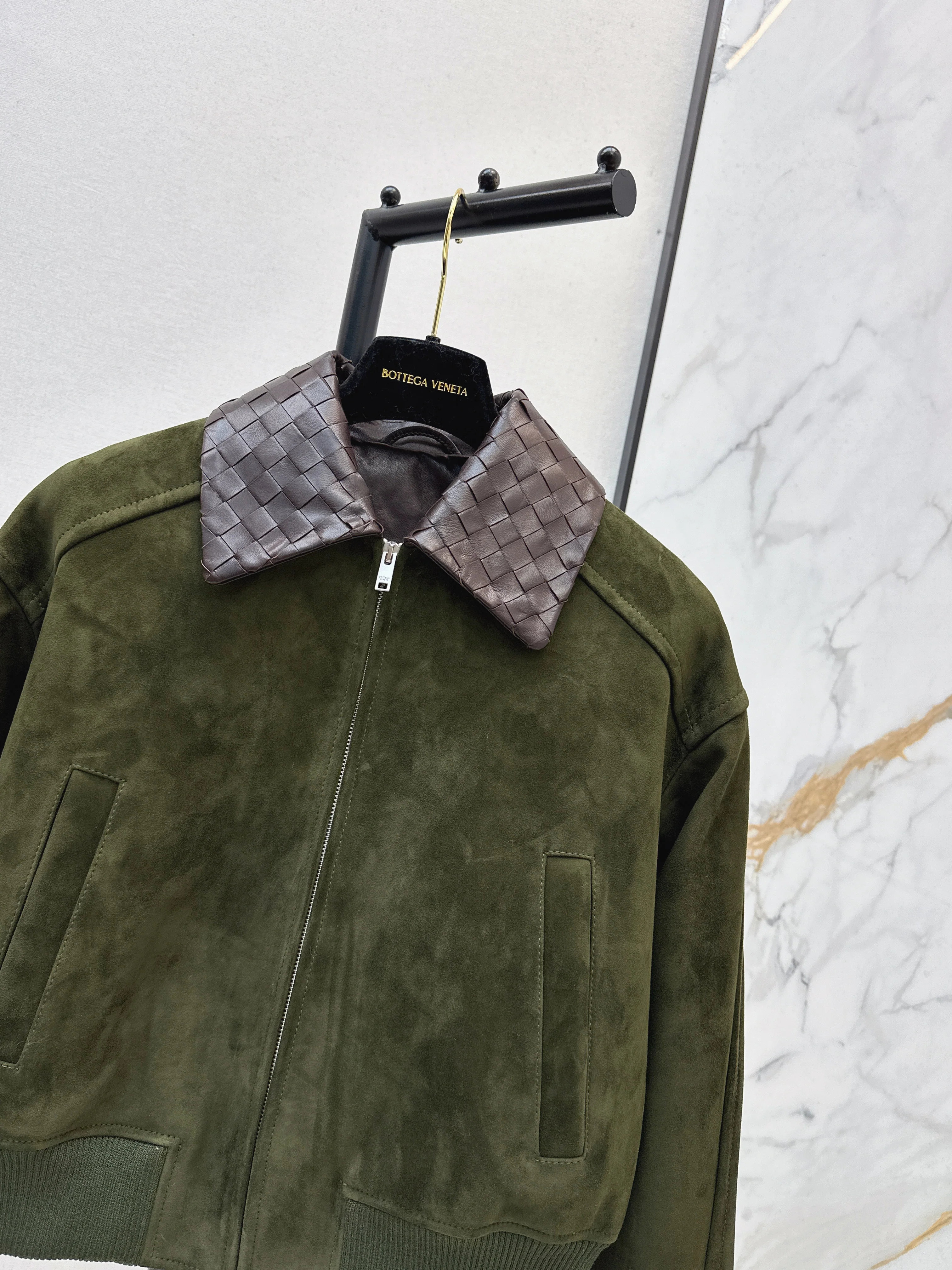 Bott 26ss leather jacket