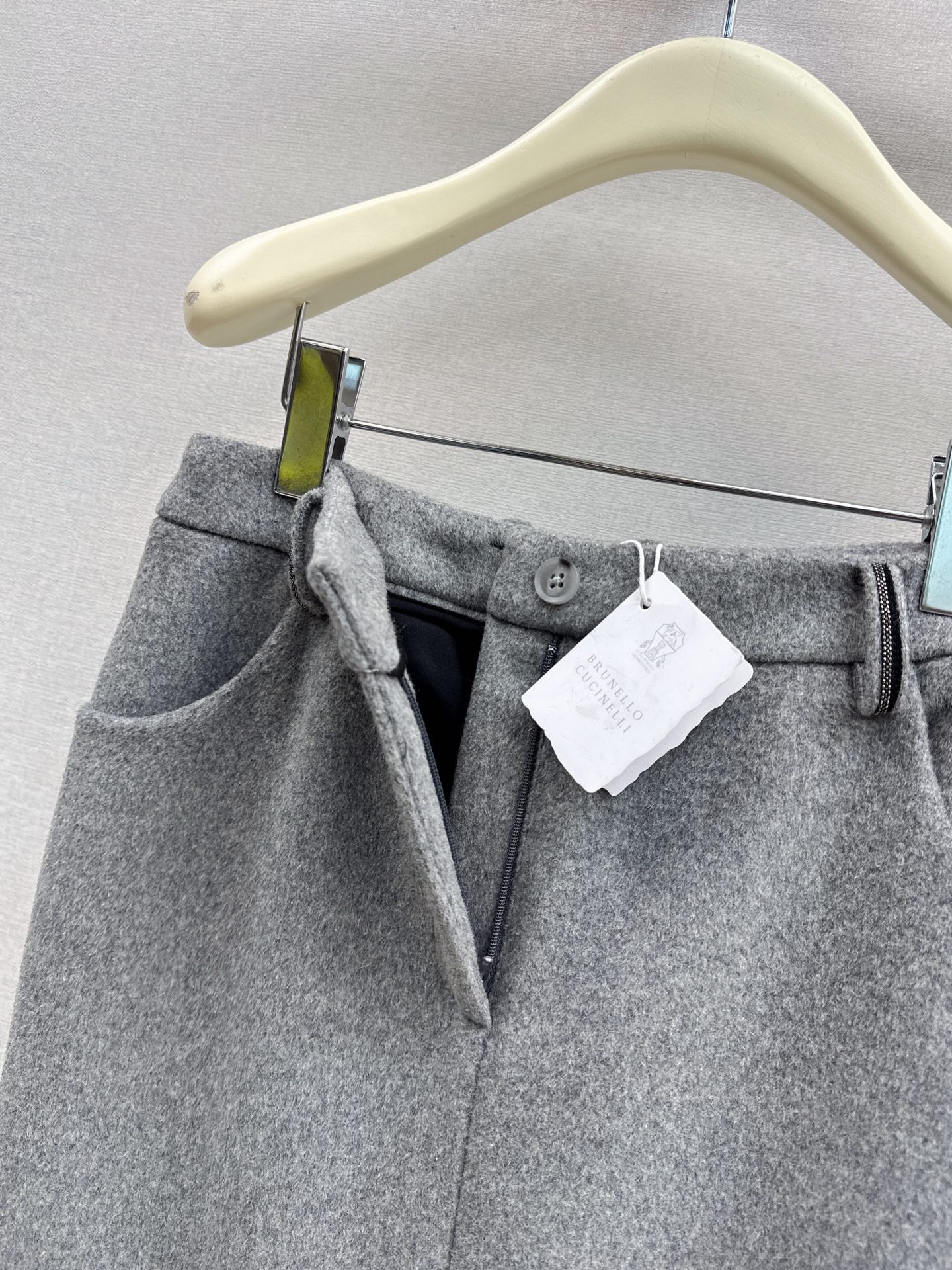 Brun 25fw woolen skirt