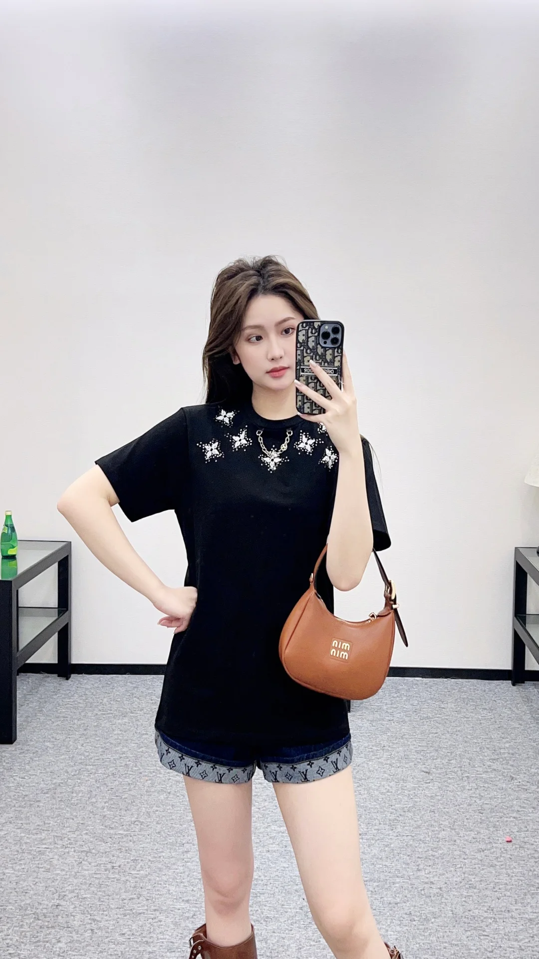 Louis 26ss beading t-shirts