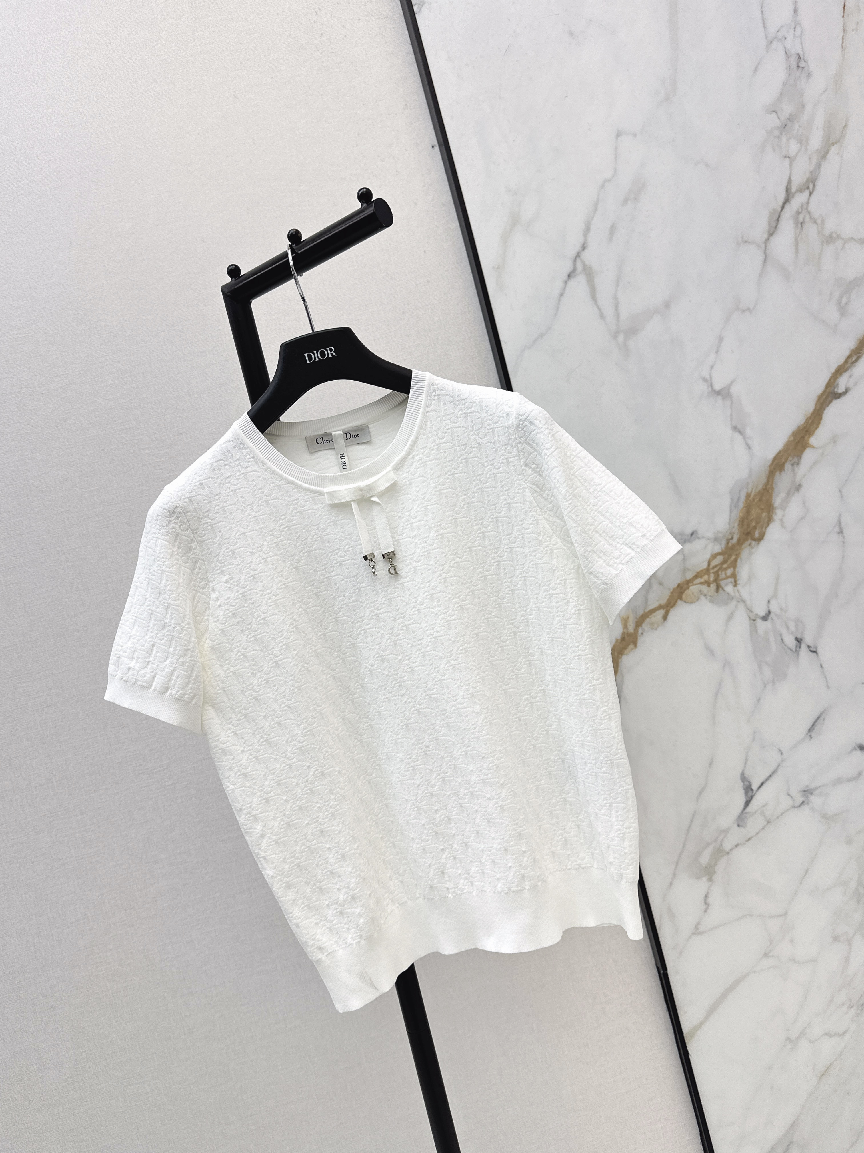 CD 26ss bow knit sweater
