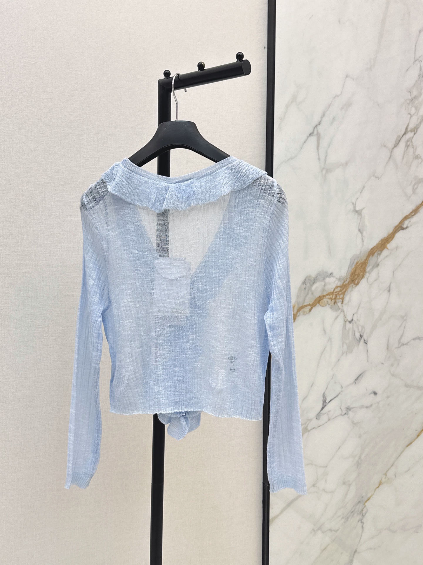 CD 26ss ruffle v-neck cardigan