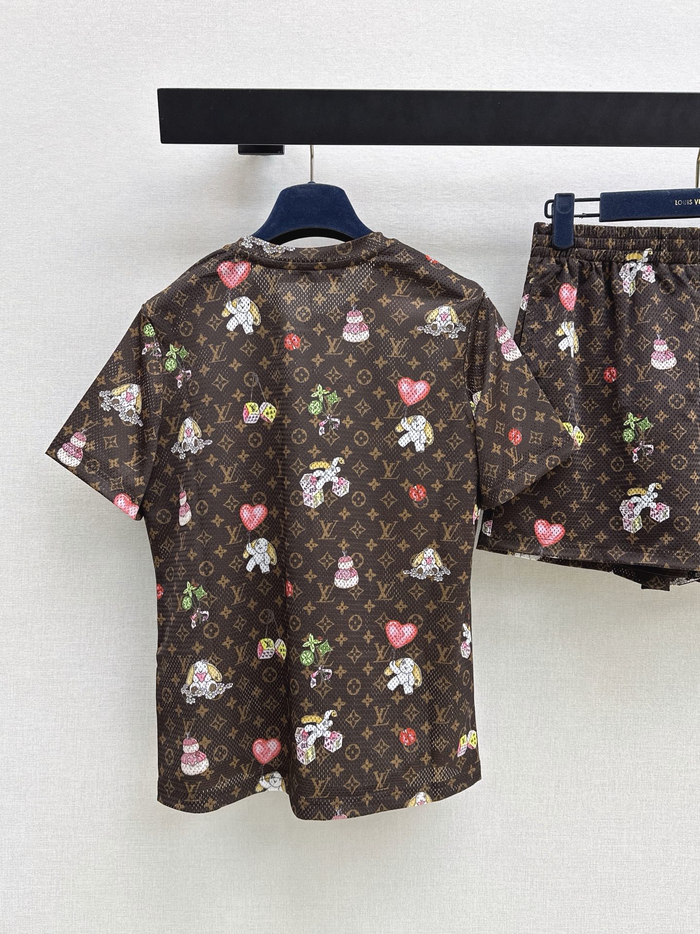 Loui 26ss monograw print suit