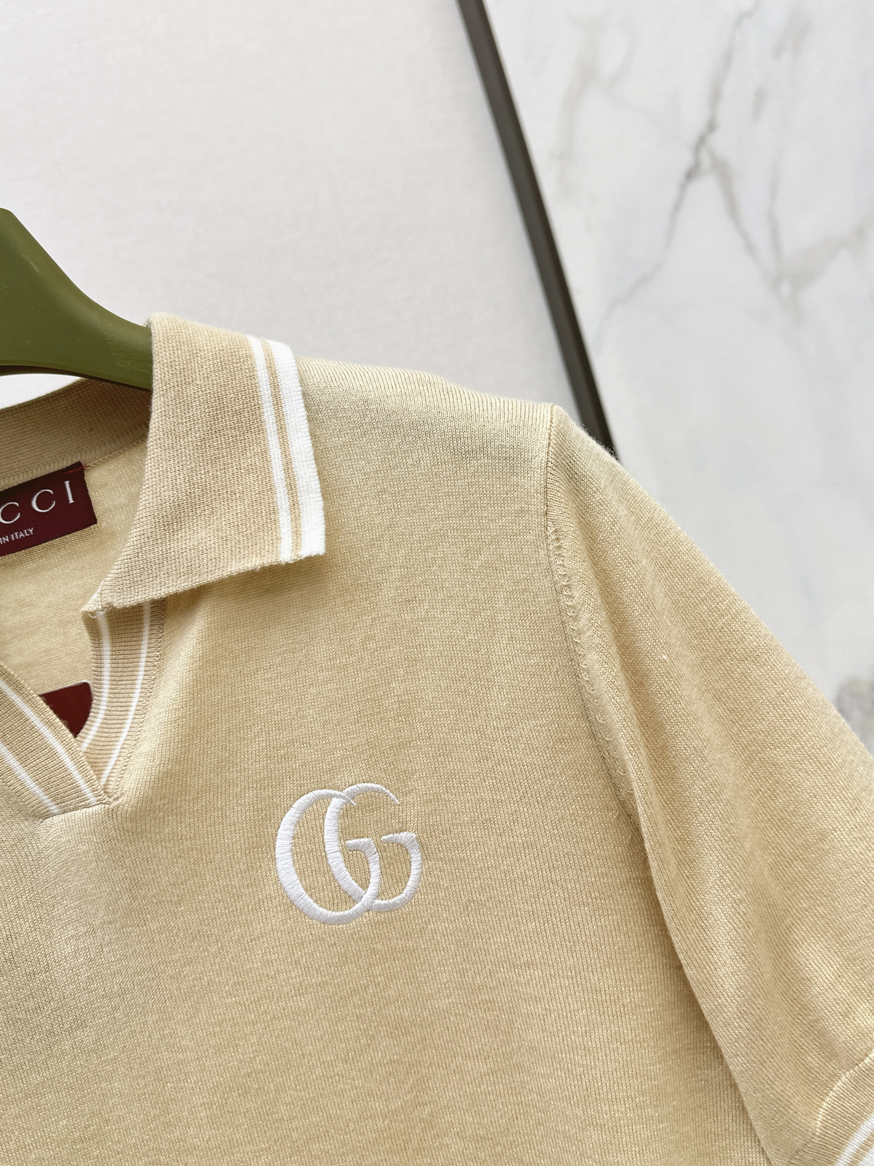 Guc 26ss embroidery knitwear