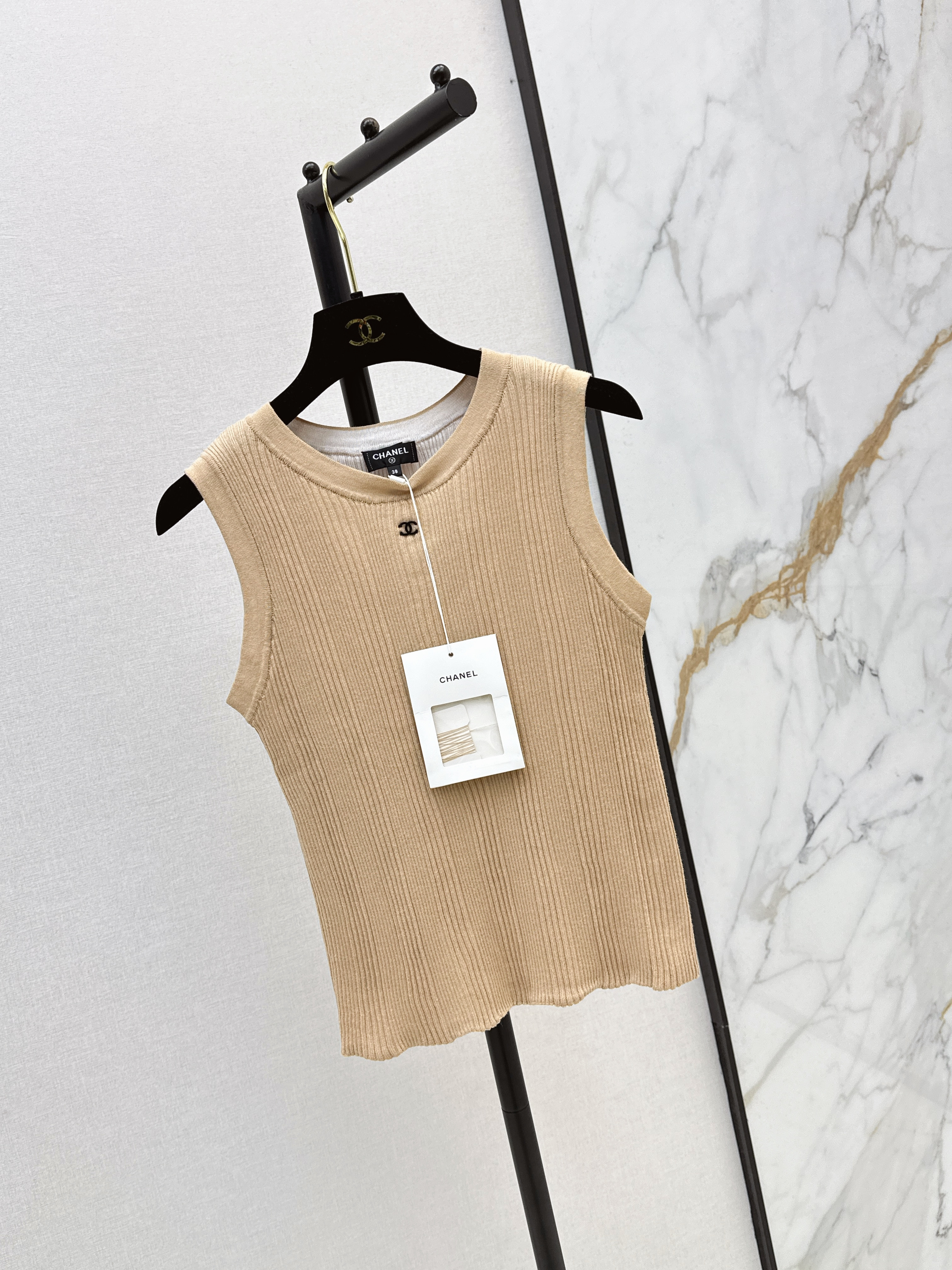 Chan 26SS Knit Tank Top