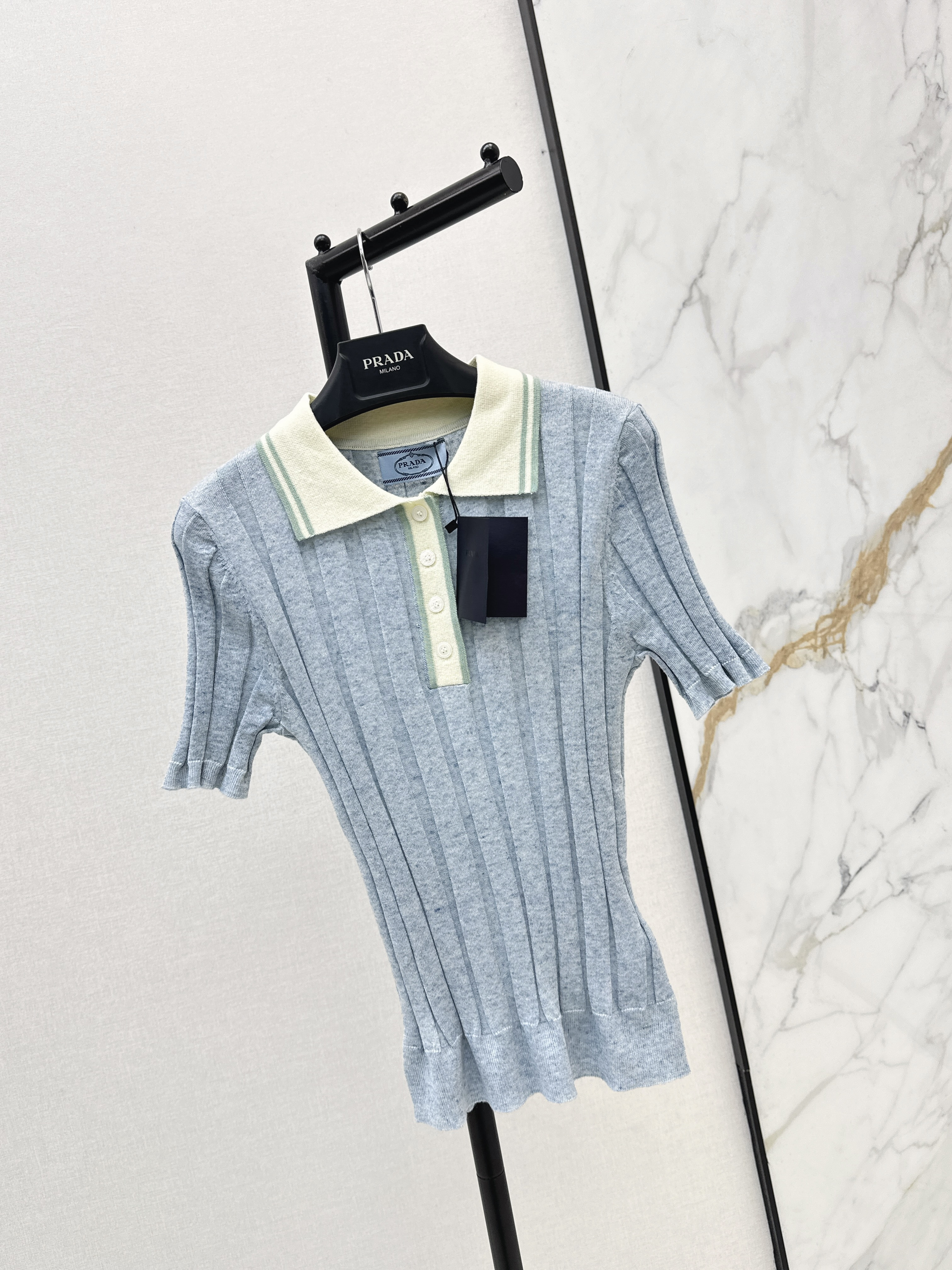 Prad 26ss knit sweater